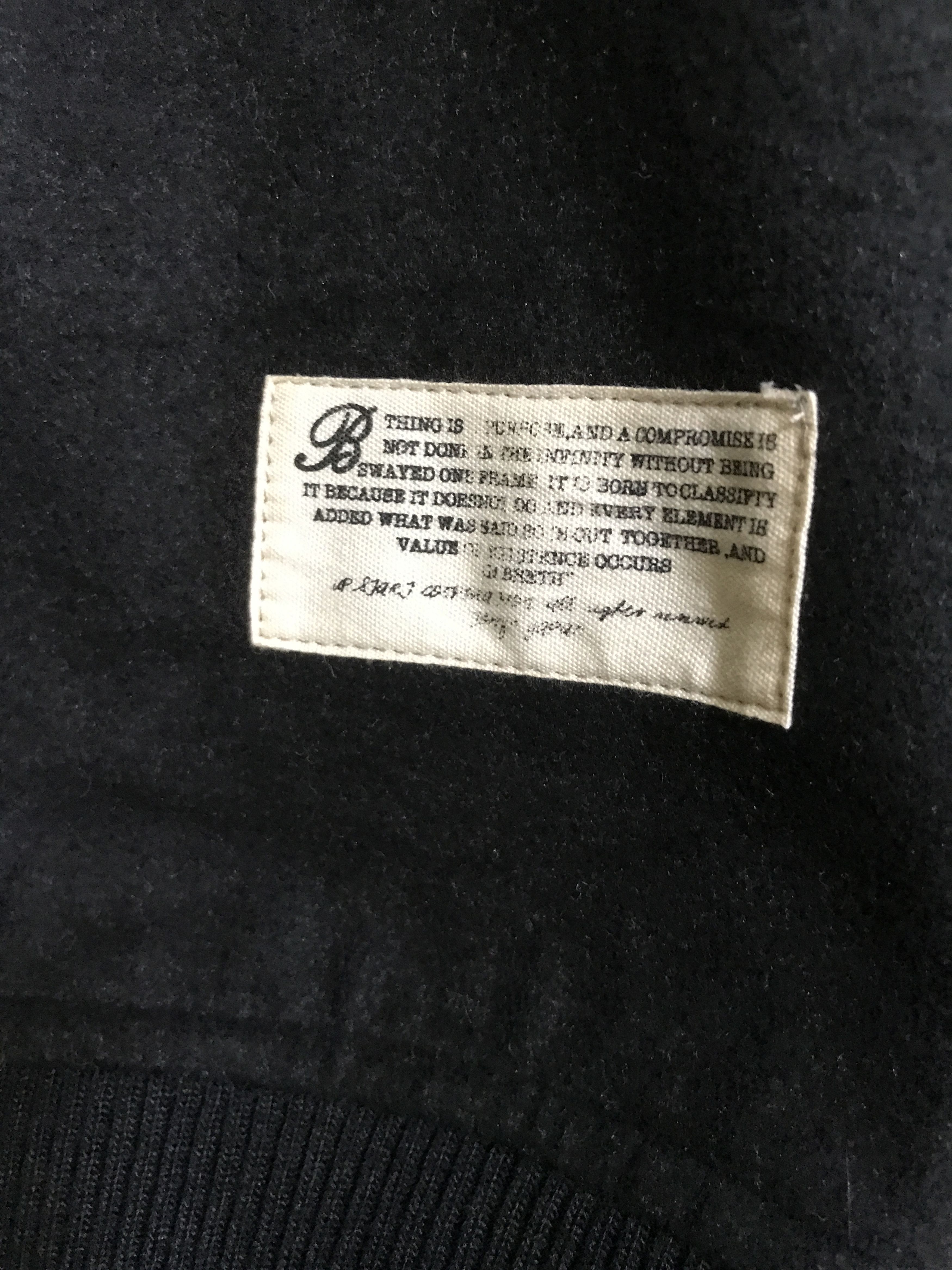 Japanese Brand JW13 BreathBirth Japan Women Wool Bomber Jacket Size M / US 6-8 / IT 42-44 - 7 Thumbnail