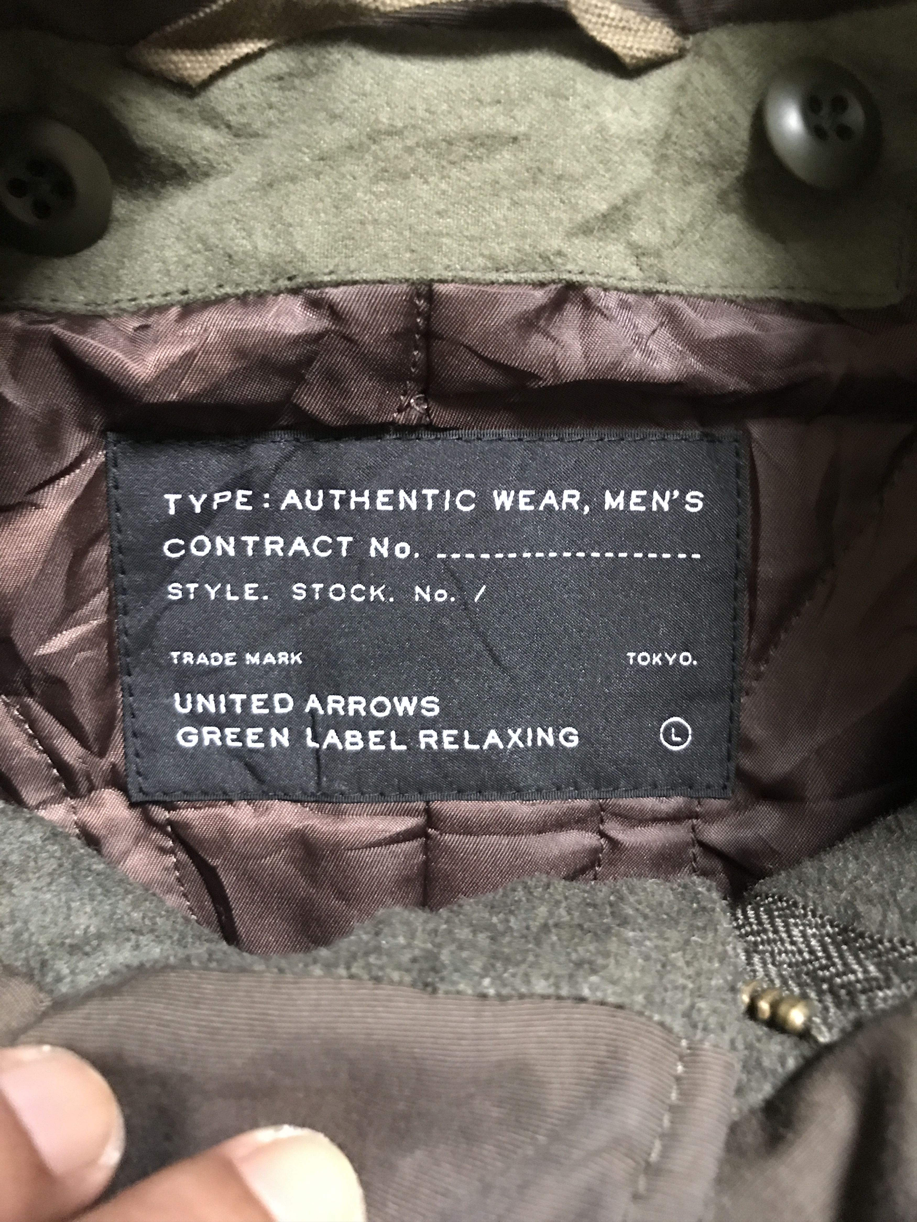 Japanese Brand × United Arrows JW14 UNITED ARROW Military Wool Jacket Size US L / EU 52-54 / 3 - 4 Thumbnail