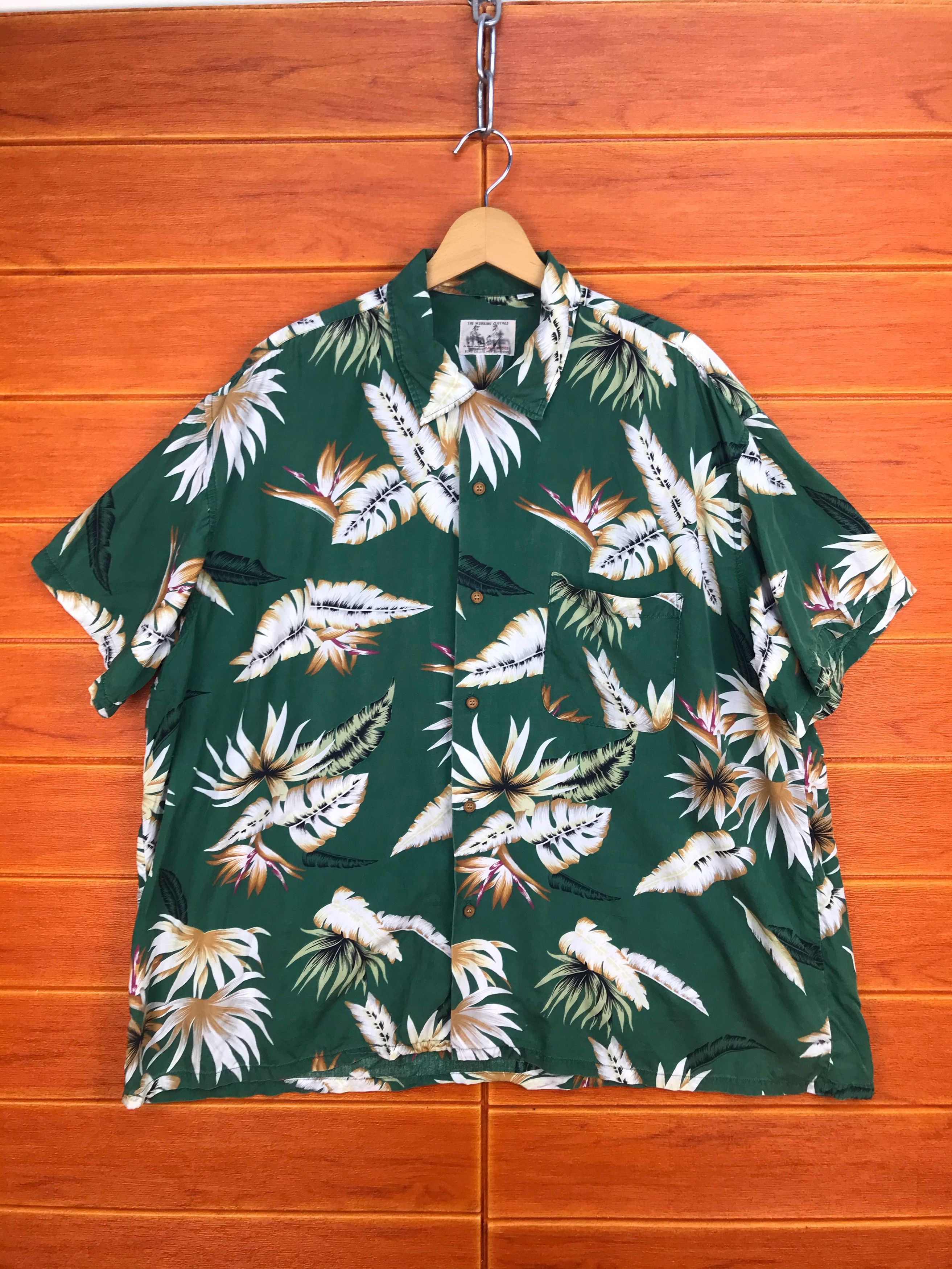 Hysteric Glamour Vintage Japanese Hawaiian GATE BRIDGE Rayon Shirt Size US XXL / EU 58 / 5 - 1 Thumbnail