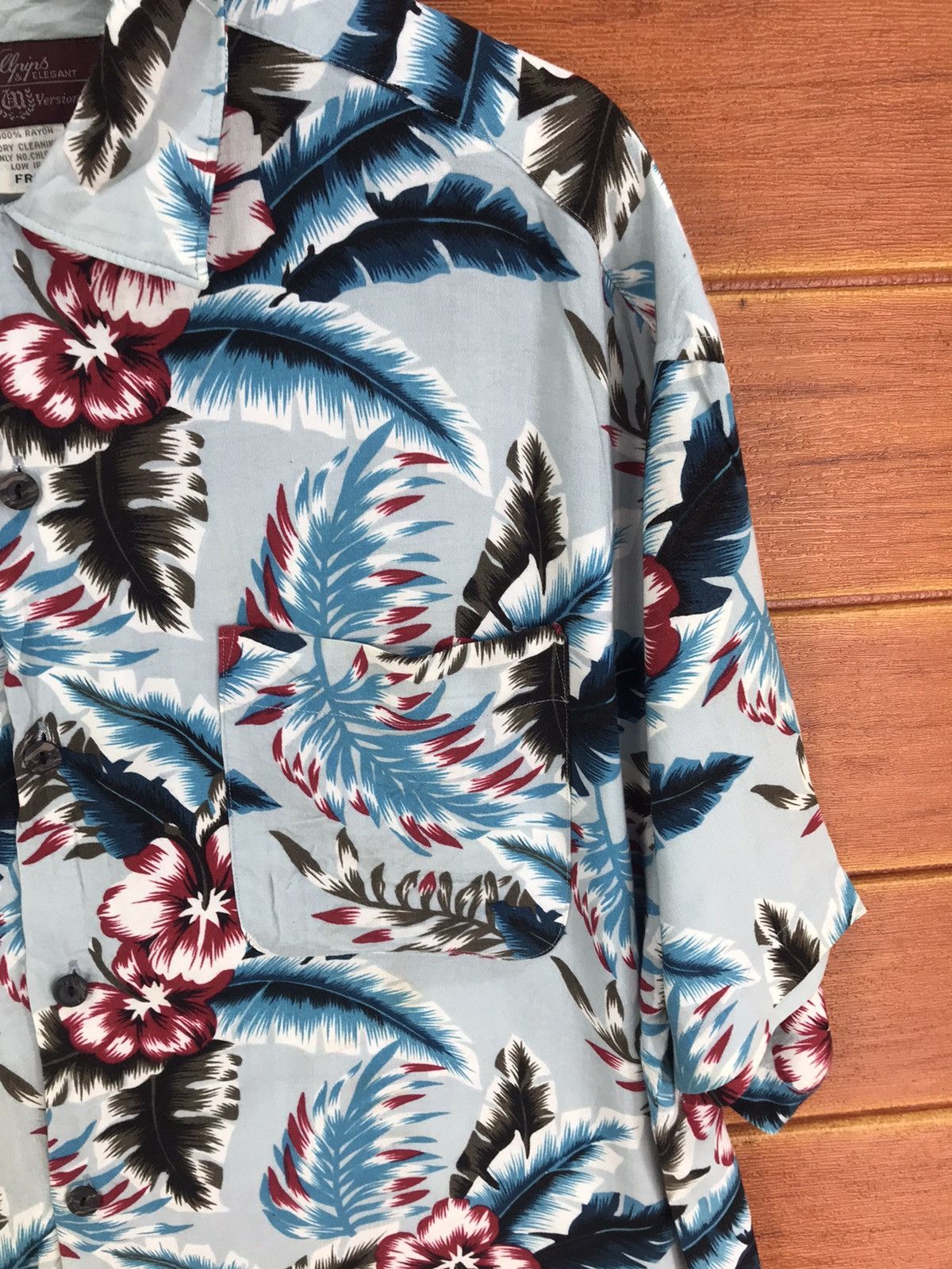 Vintage Vintage Willyrirs Limited Version Rayon Hawaiian Shirt Size US L / EU 52-54 / 3 - 3 Thumbnail