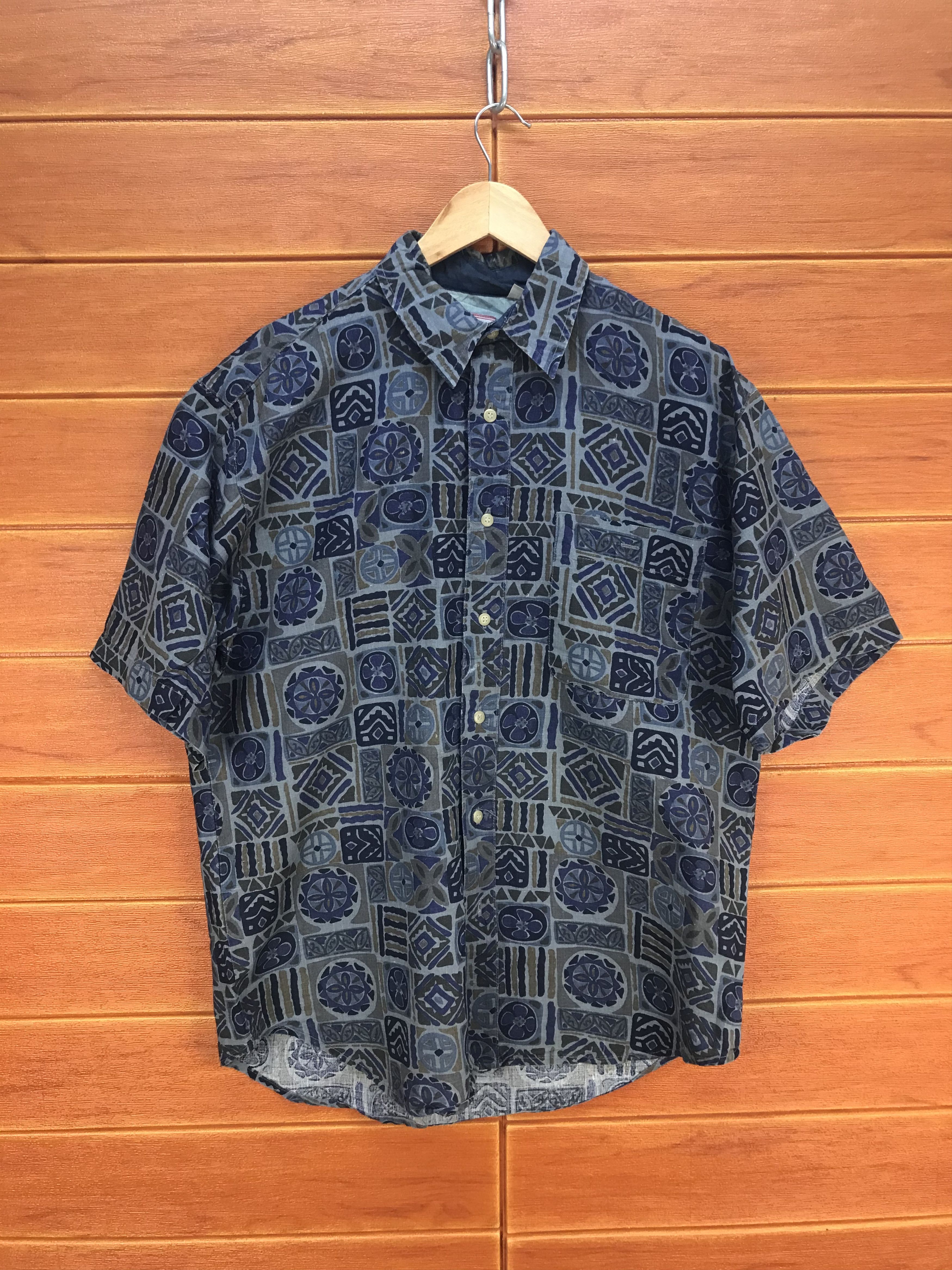 Bugle Boy Vintage BUNGLE BOY Hawaiian Shirt Size US M / EU 48-50 / 2 - 1 Thumbnail