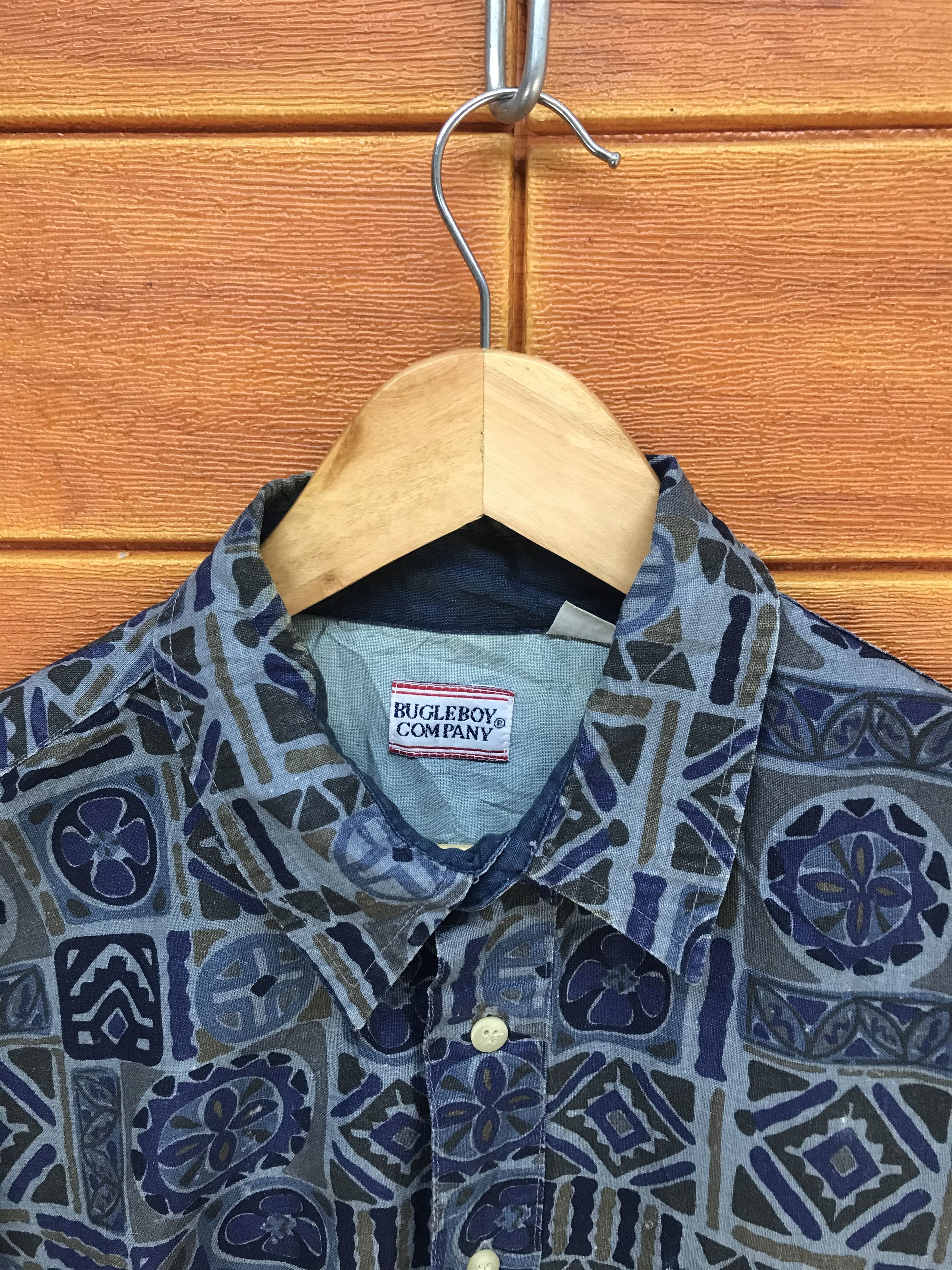 Bugle Boy Vintage BUNGLE BOY Hawaiian Shirt Size US M / EU 48-50 / 2 - 4 Thumbnail