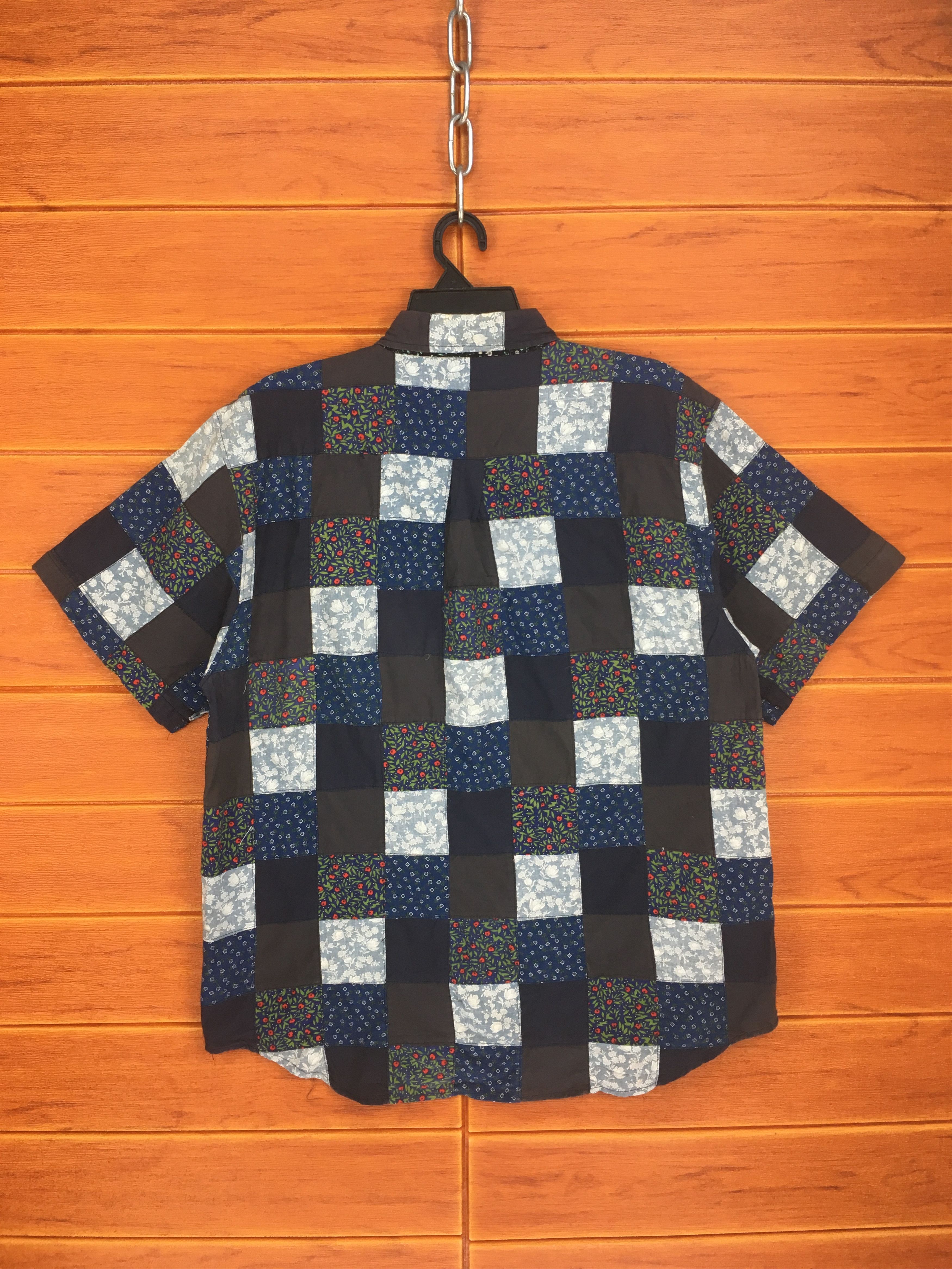 Vintage Vintage Patchwork Multi Design Button Up Shirt Size US M / EU 48-50 / 2 - 8 Thumbnail