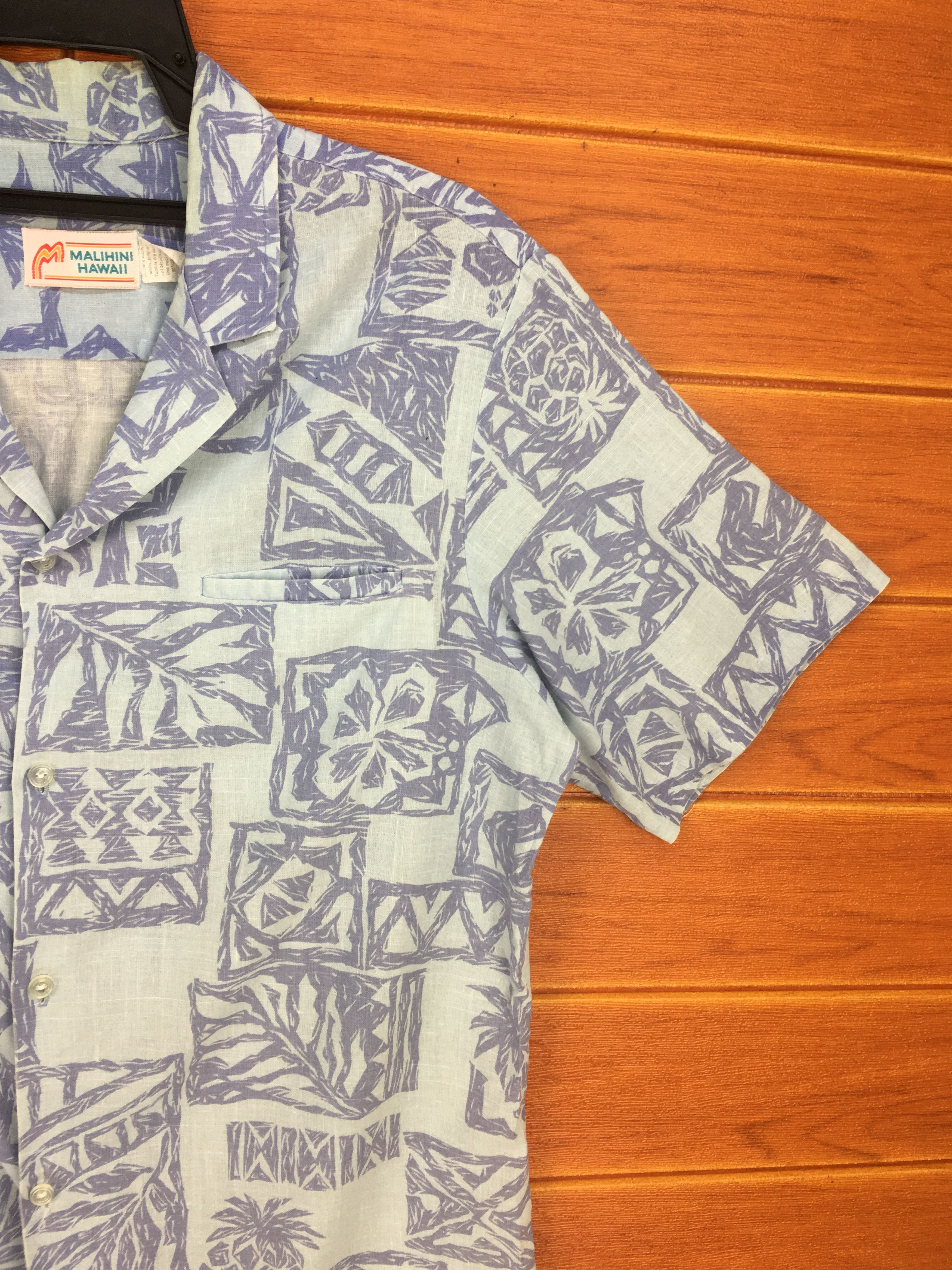 Vintage Vintage MALIHINI HAWAII Hawaiian Shirt Size US M / EU 48-50 / 2 - 5 Thumbnail