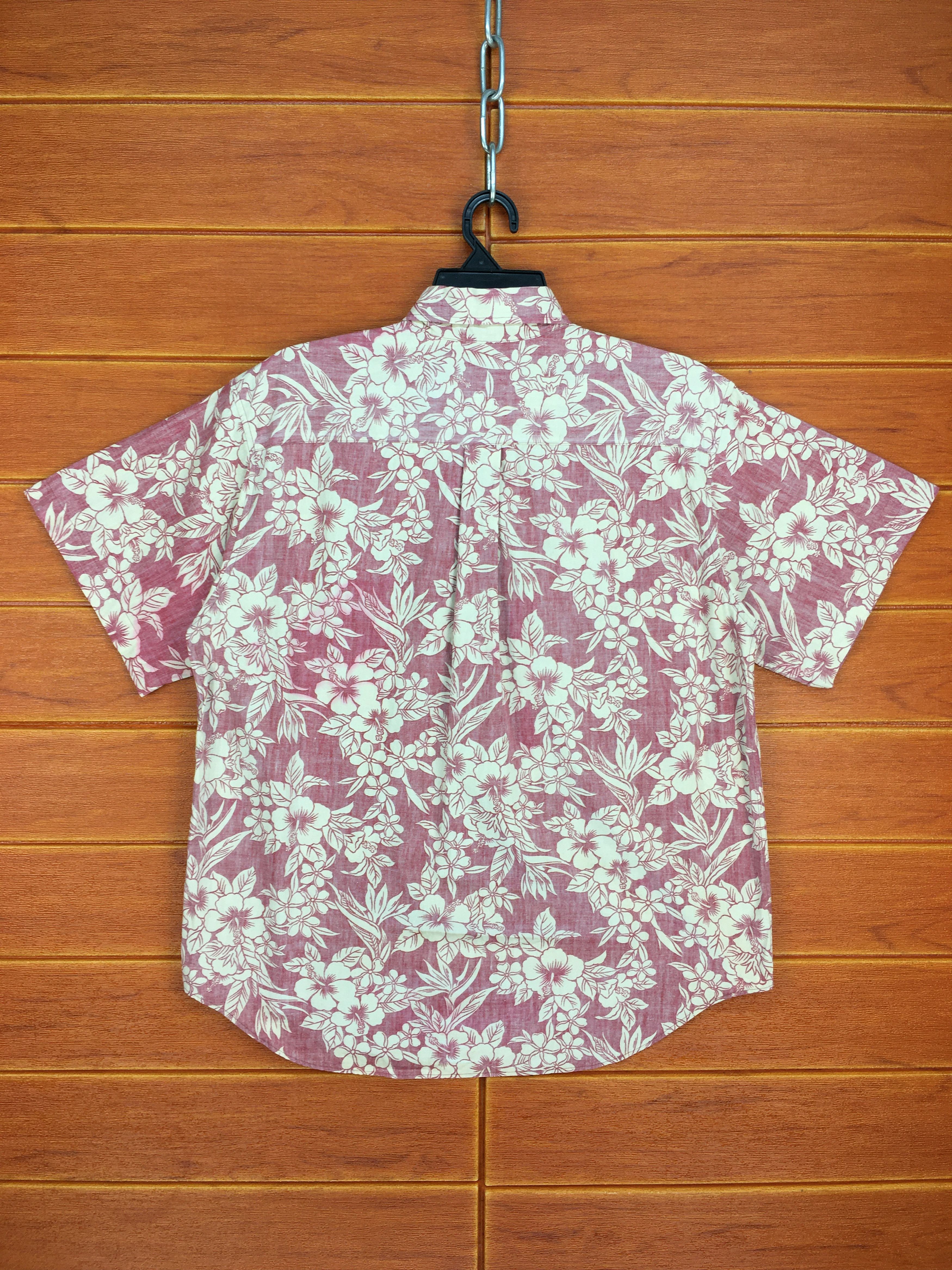 Vintage Japanese Brand RELLOY Reverse Print Hawaiian Shirt Size US M / EU 48-50 / 2 - 10 Thumbnail
