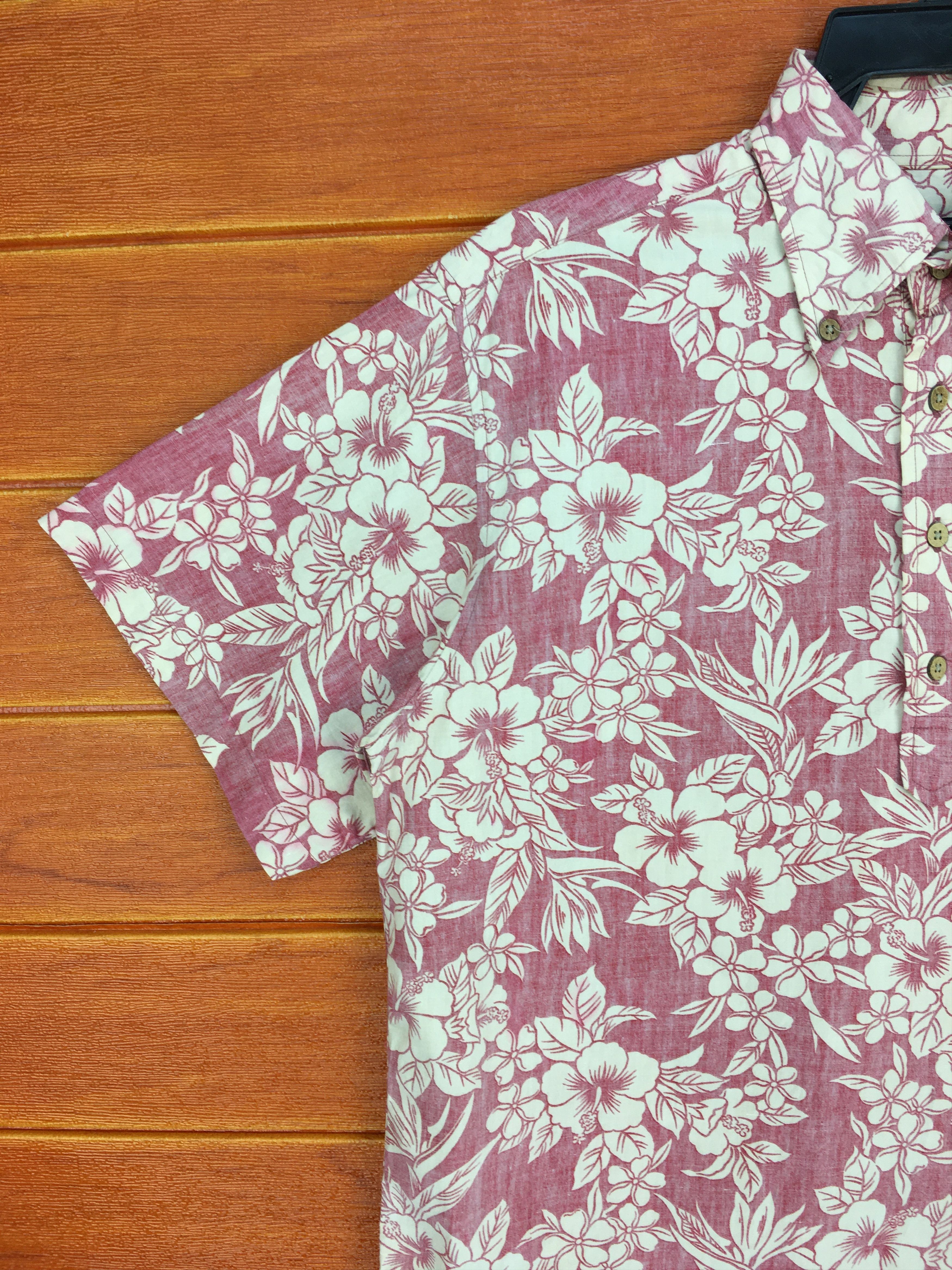 Vintage Japanese Brand RELLOY Reverse Print Hawaiian Shirt Size US M / EU 48-50 / 2 - 2 Thumbnail