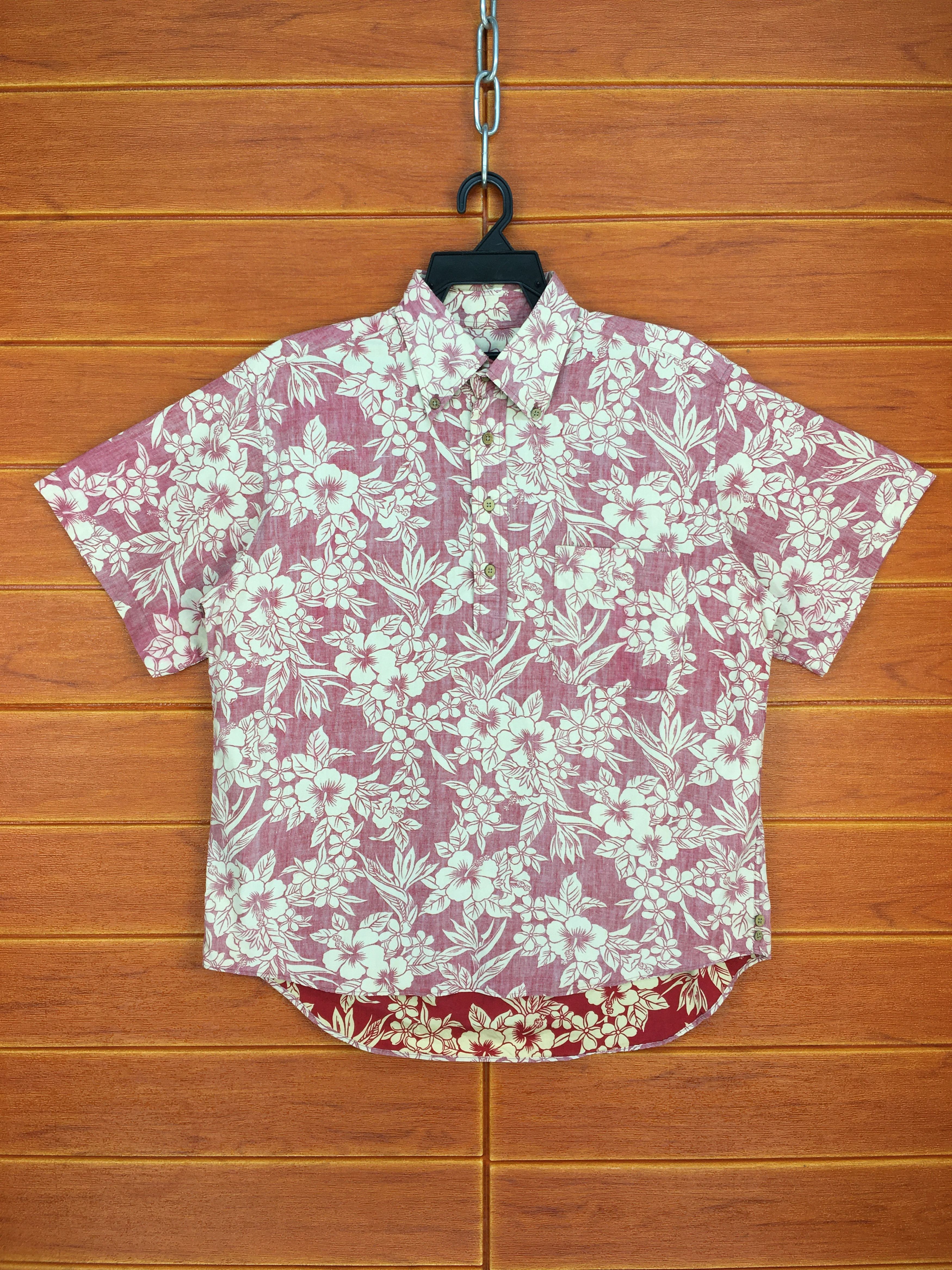 Vintage Japanese Brand RELLOY Reverse Print Hawaiian Shirt Size US M / EU 48-50 / 2 - 1 Thumbnail