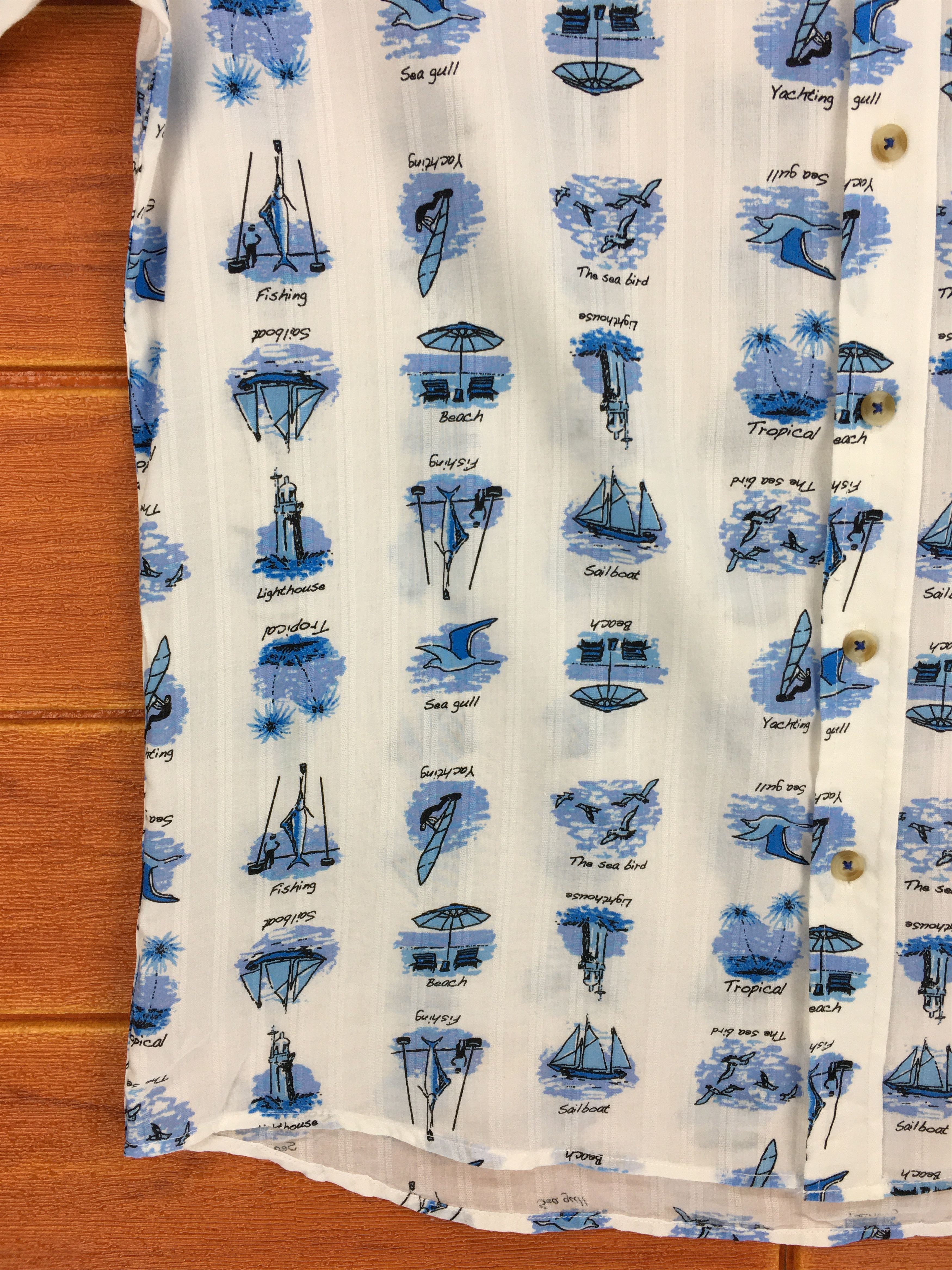 Caribbean CARIBBEAN JOY Hawaiian Shirt / Aloha Wear Size US M / EU 48-50 / 2 - 4 Thumbnail