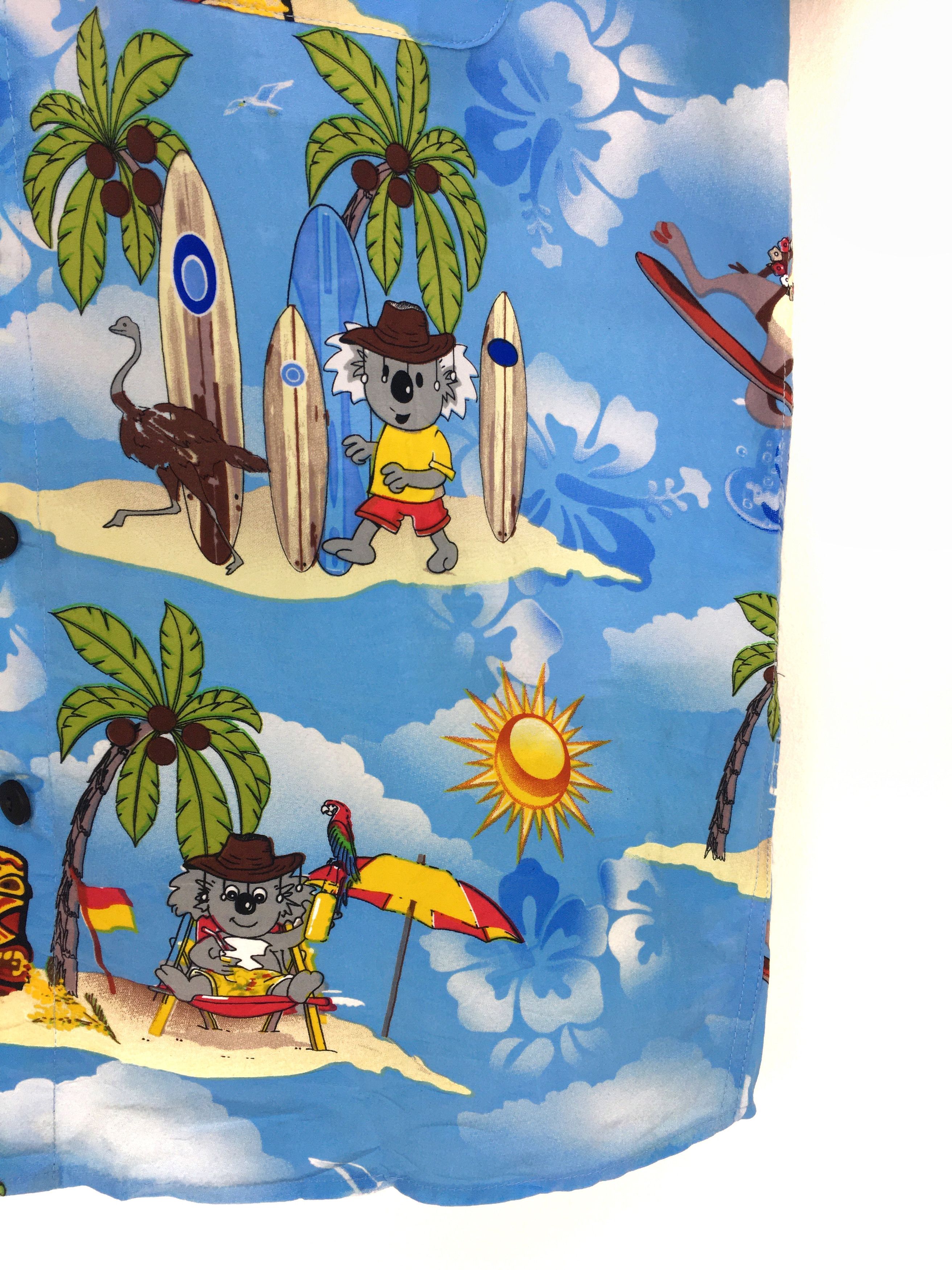 Man Made In Australia Vintage LOWES AUSTRALIA Hawaiian Shirt Size US S / EU 44-46 / 1 - 4 Thumbnail