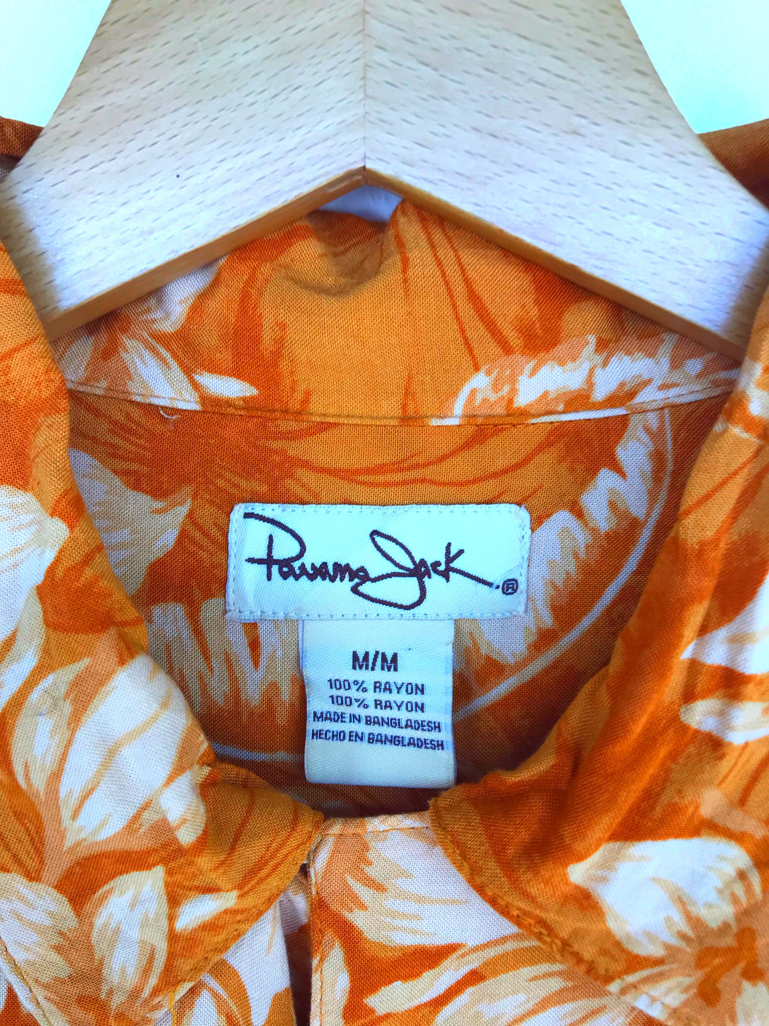 Panama Jack Vintage Hawaiian PANAMA JACK Rain Forest Brown Shirt Size US M / EU 48-50 / 2 - 5 Thumbnail