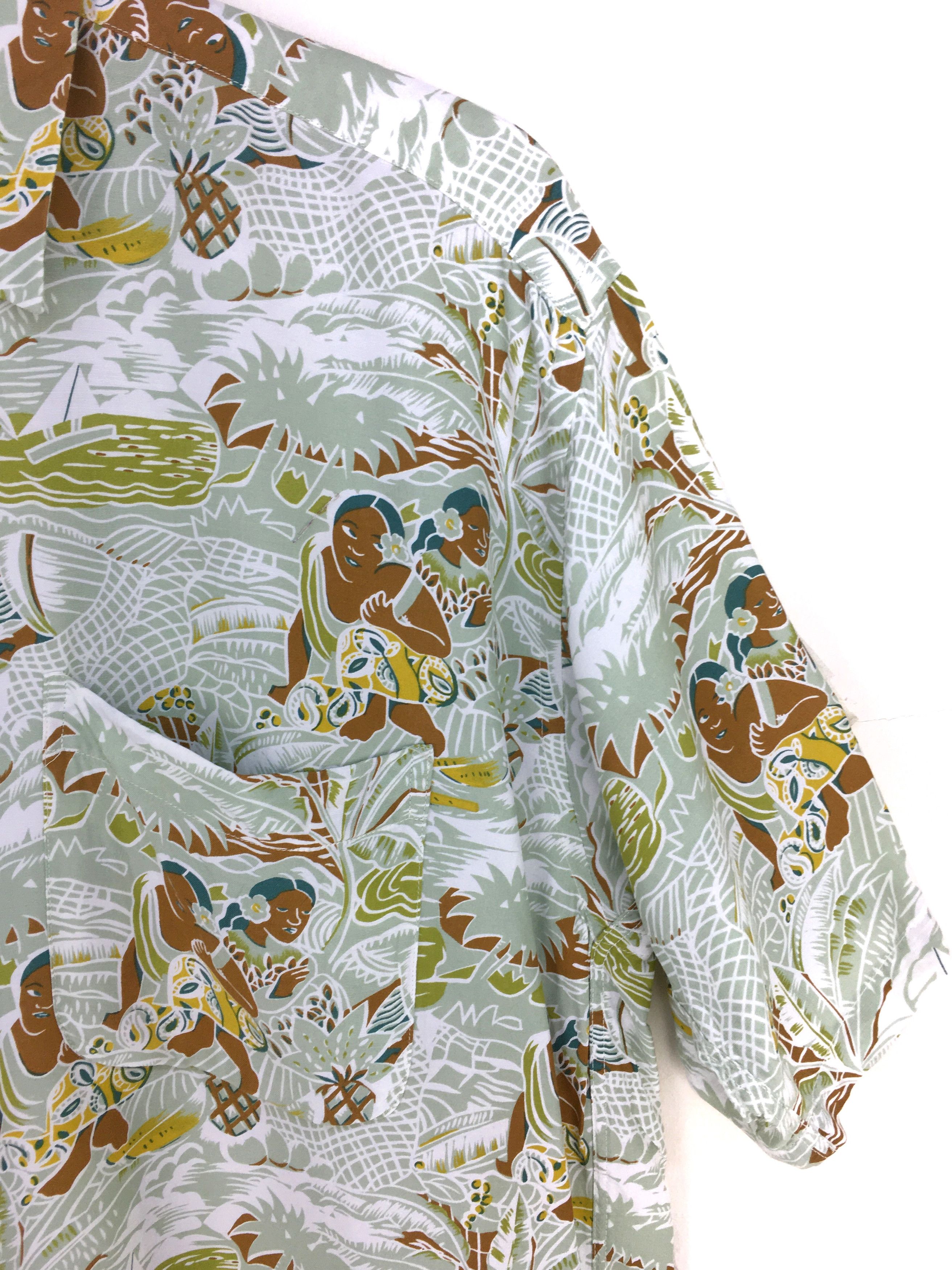 Vintage Vintage Hawaiian MARINA CITY Island Activity Shirt Size US M / EU 48-50 / 2 - 3 Thumbnail