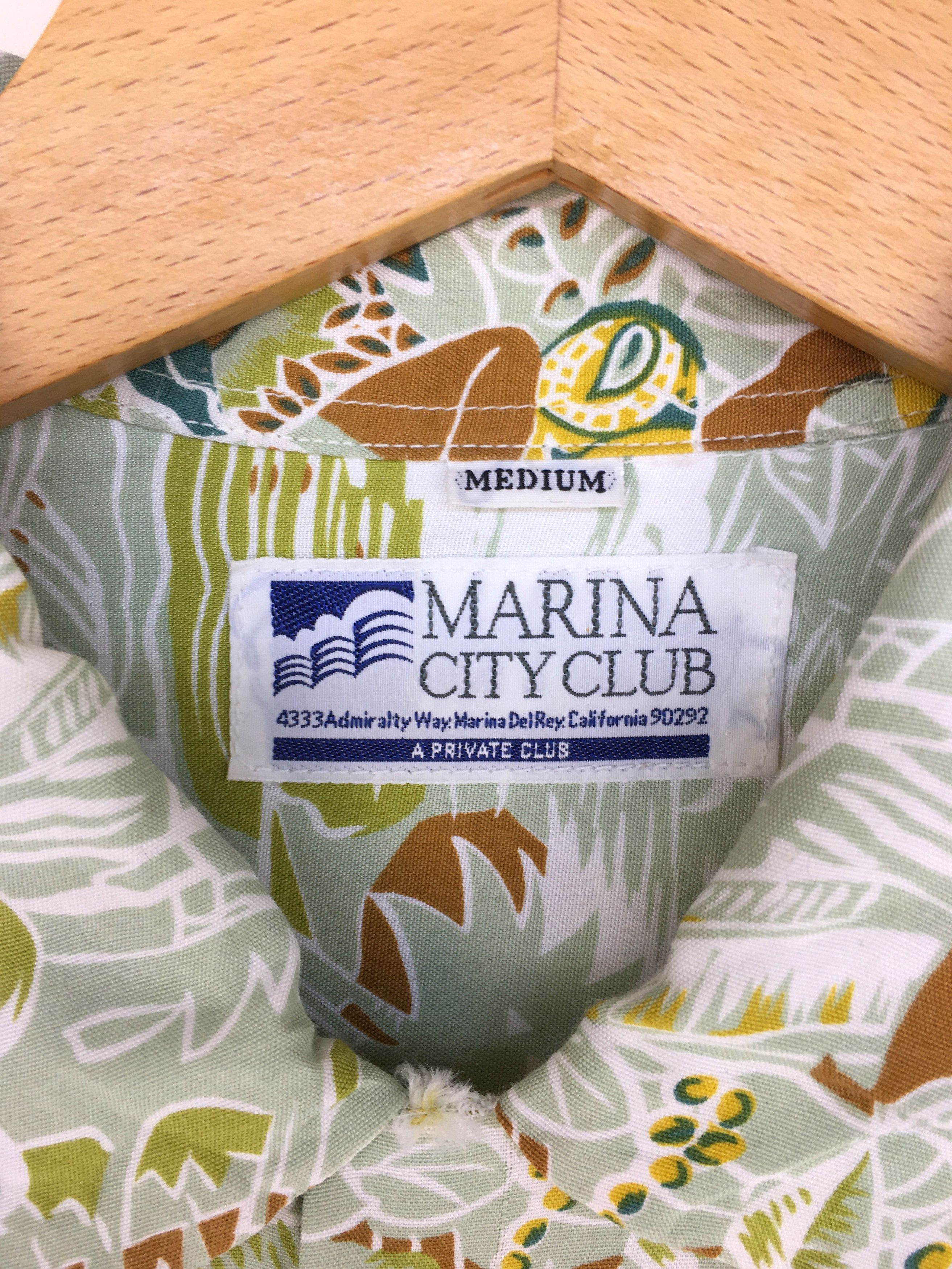 Vintage Vintage Hawaiian MARINA CITY Island Activity Shirt Size US M / EU 48-50 / 2 - 7 Thumbnail