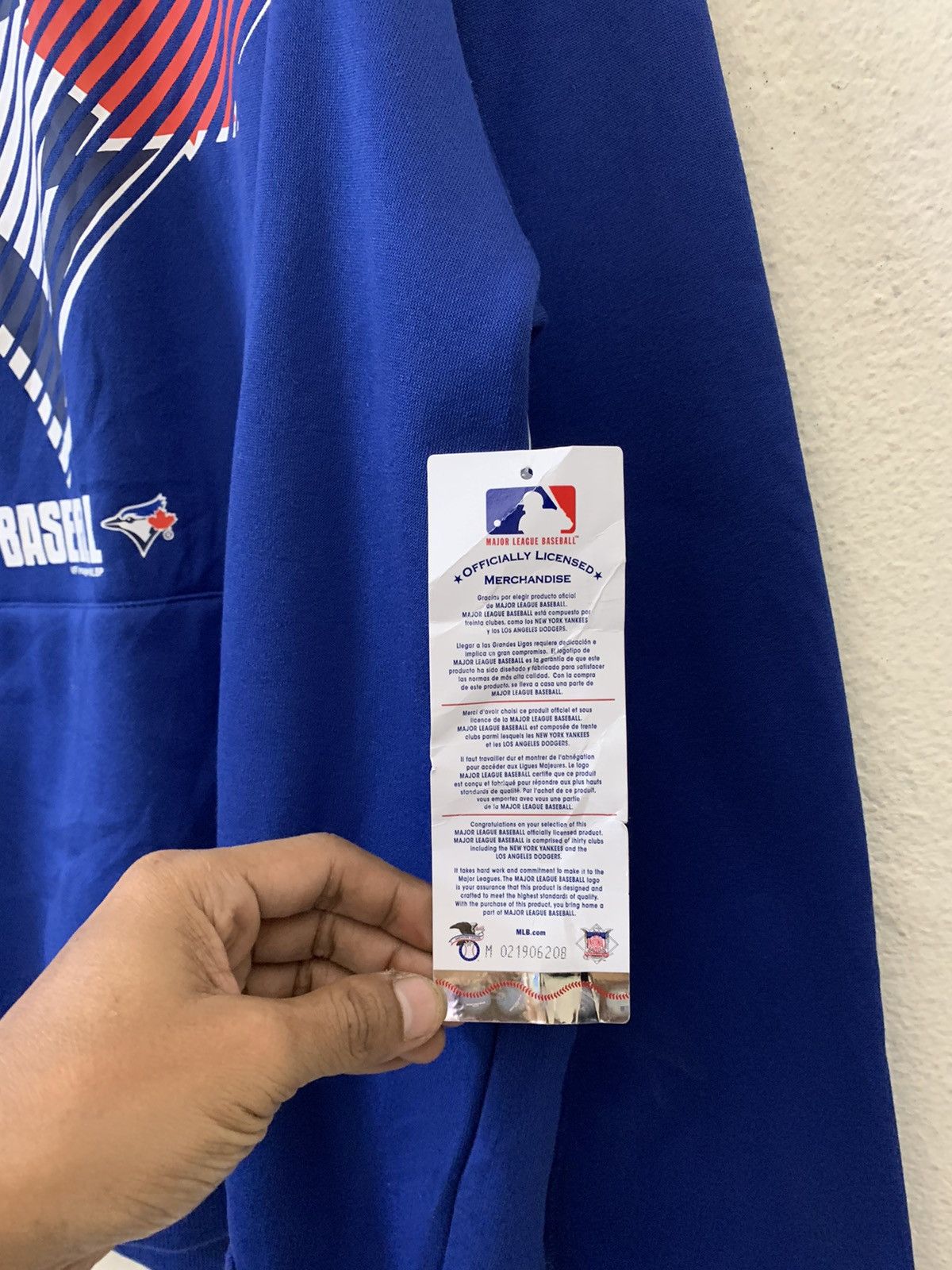 MLB MLB Toronto Blue Jays Hoodie Size US L / EU 52-54 / 3 - 5 Thumbnail