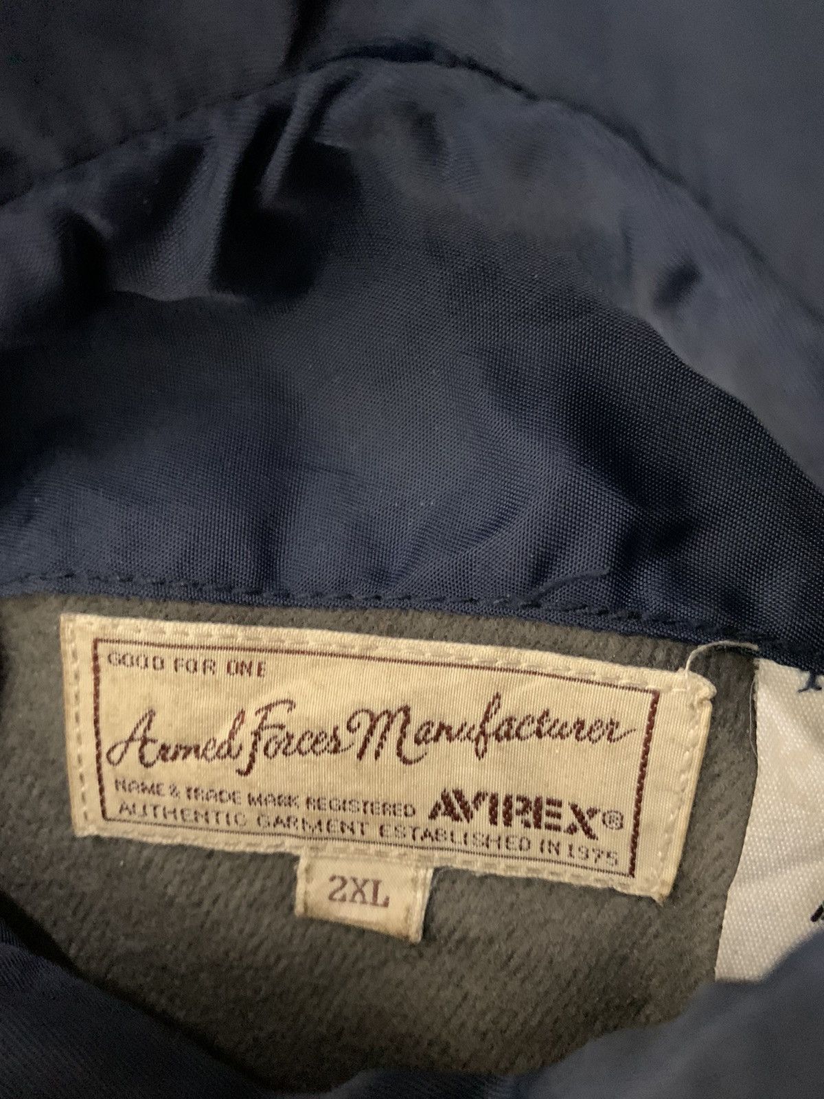 Avirex Vintage Avirex Reversible Flight Jacket Size US XL / EU 56 / 4 - 11 Thumbnail
