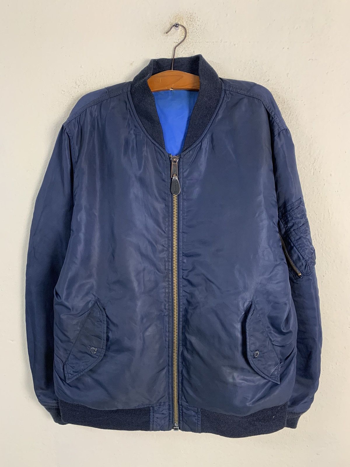 Avirex Vintage Avirex Reversible Flight Jacket Size US XL / EU 56 / 4 - 1 Thumbnail