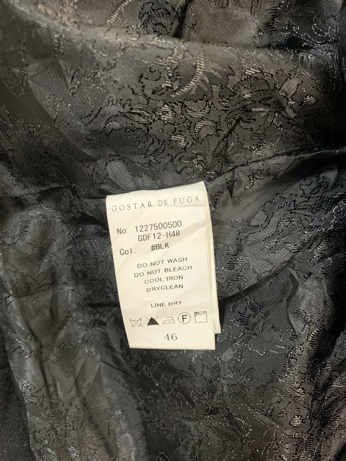 GOSTAR DE FUGA Gostar De Fuga Double Breast Jacket Size US S / EU 44-46 / 1 - 8 Thumbnail