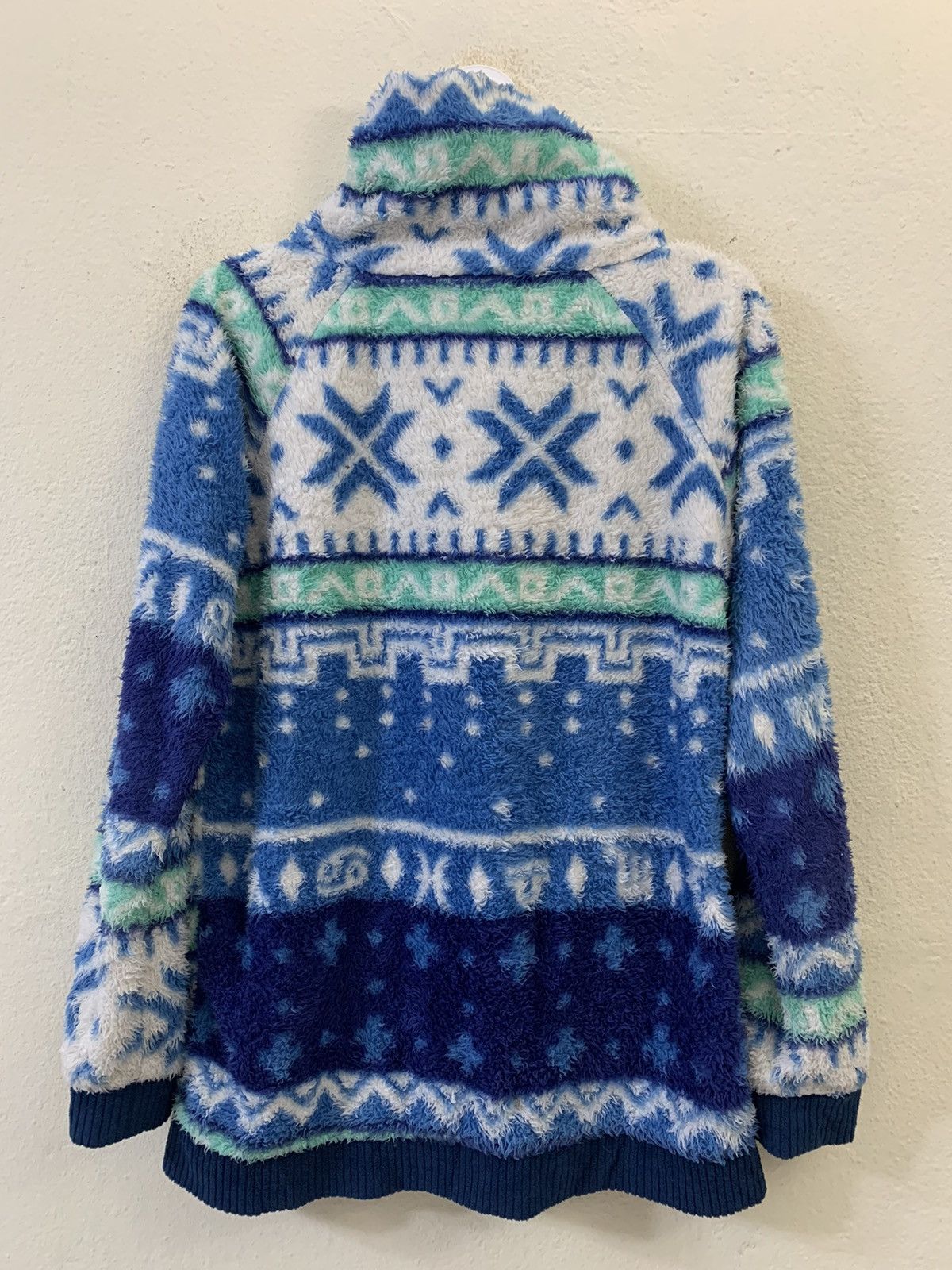 Japanese Brand Livre Kina Nice Design Fleece Jacket Size US S / EU 44-46 / 1 - 5 Thumbnail