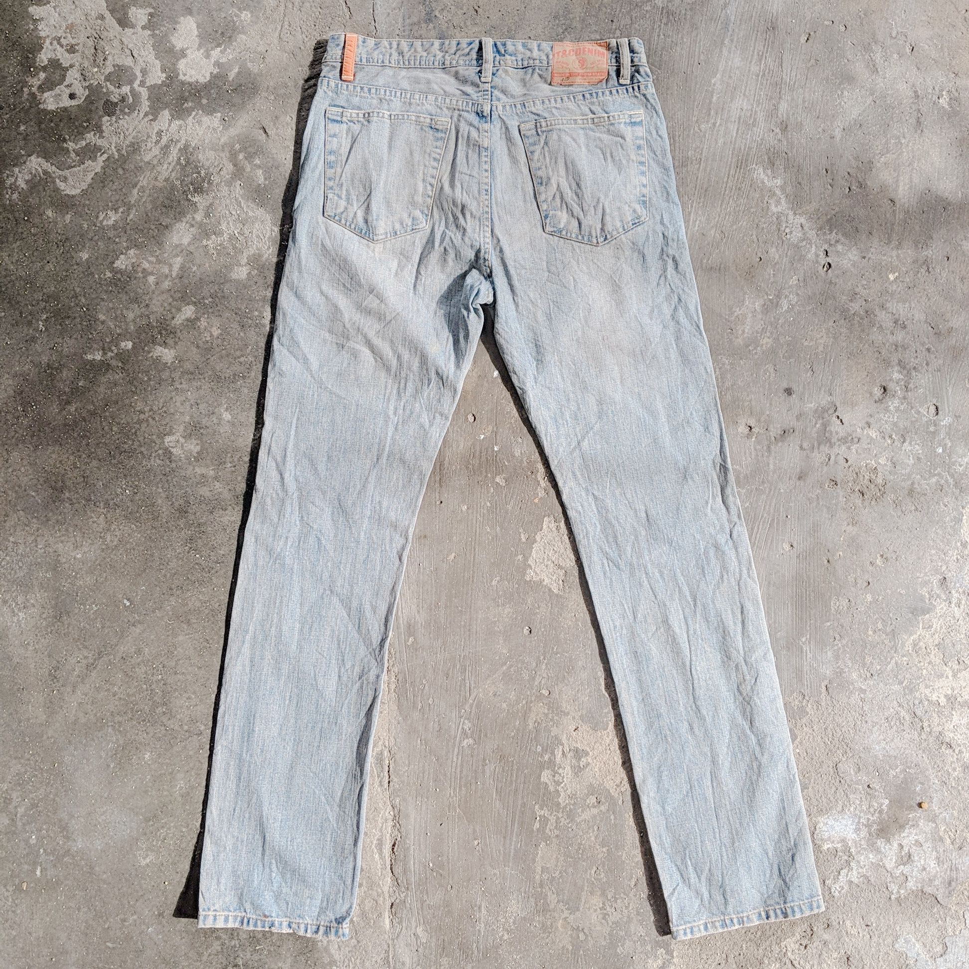 Japanese Brand × Jean × Vintage W30 🔥 Vintage T&C Surf Distress Jean Faded Denim Pants Sicks Size US 30 / EU 46 - 6 Thumbnail