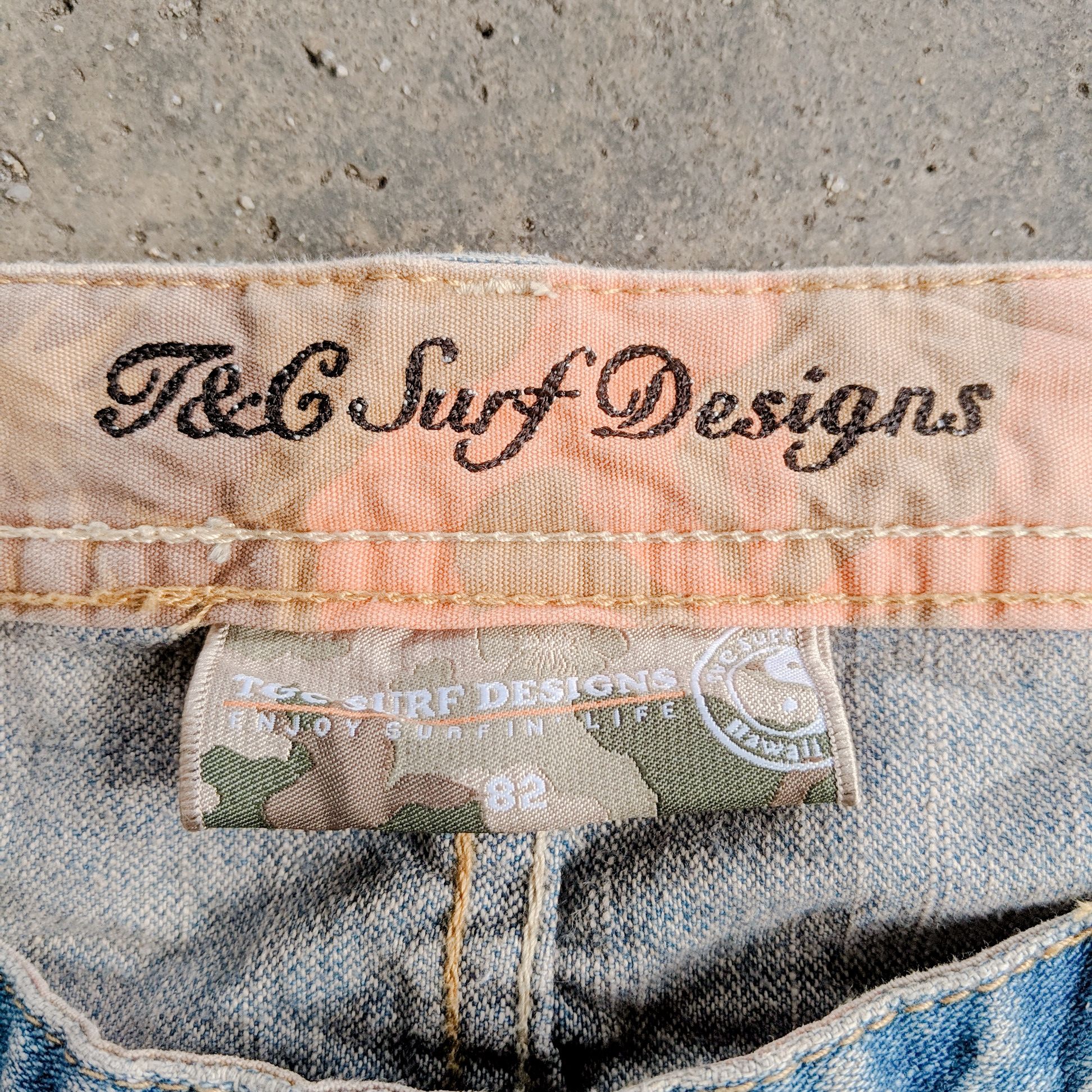 Japanese Brand × Jean × Vintage W30 🔥 Vintage T&C Surf Distress Jean Faded Denim Pants Sicks Size US 30 / EU 46 - 8 Thumbnail