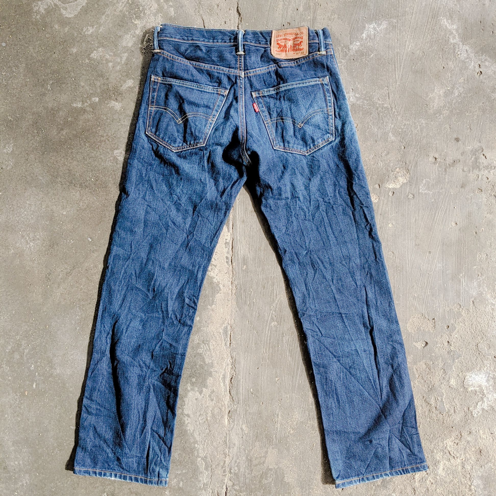 Levi's Vintage Levis 502 Sicks Denim Jean Pants W32 Size US 32 / EU 48 - 7 Thumbnail