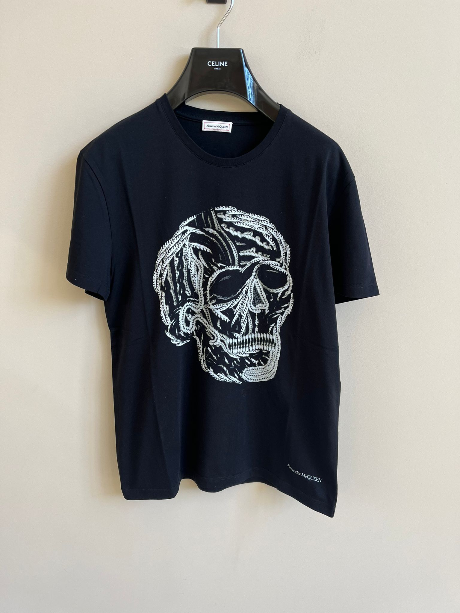 Alexander McQueen Short Sleeve Tee Shirt in Black Size US M / EU 48-50 / 2 - 1 Thumbnail