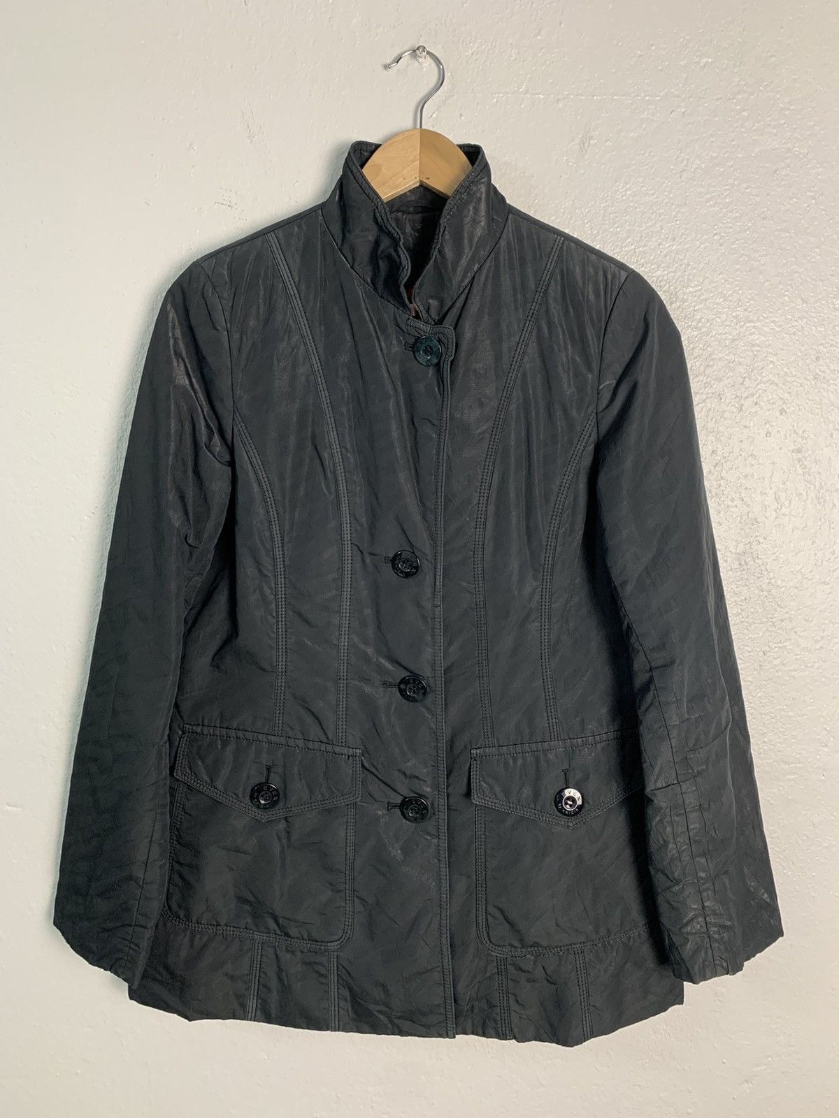 image of Krizia Uomo Evex By Krizia Jacket in Black, Women's (Size Medium)