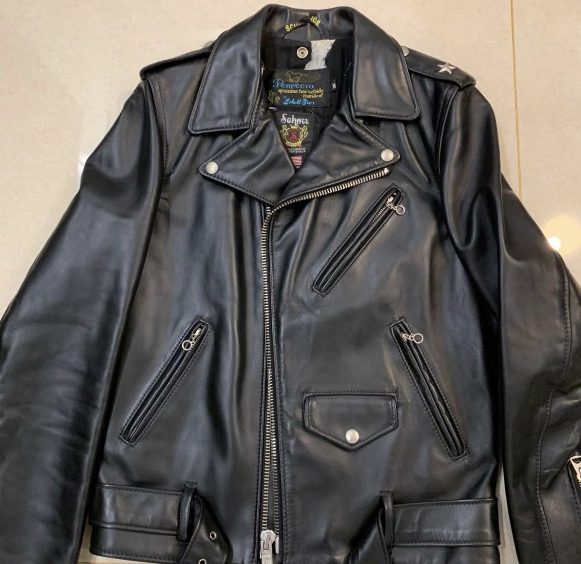 Wacko Maria wacko maria x schott leather jacket | Grailed