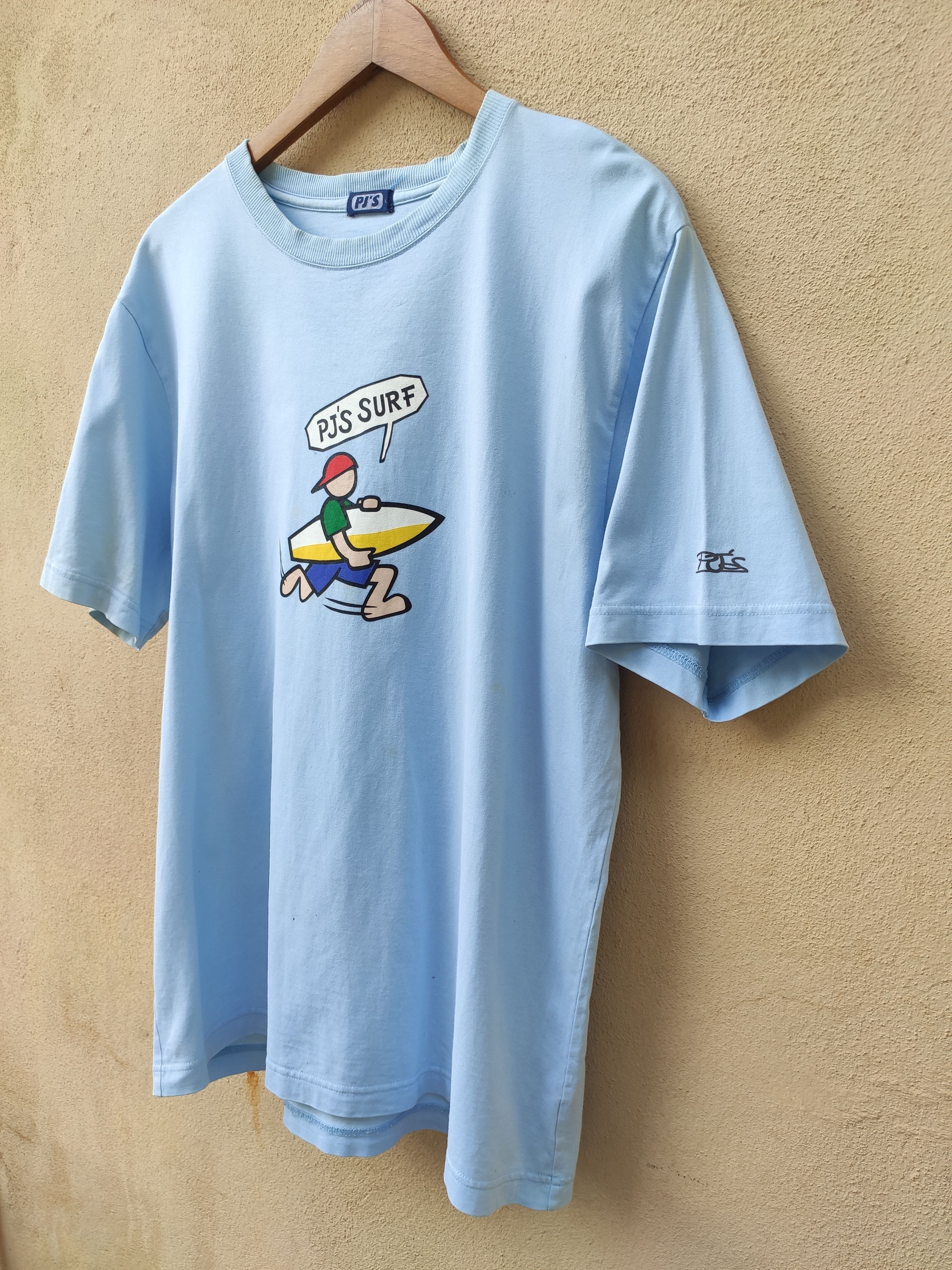 Japanese Brand 🔥 Vintage PJ'S Surf t shirt surfing tees sun surf Size US L / EU 52-54 / 3 - 5 Thumbnail