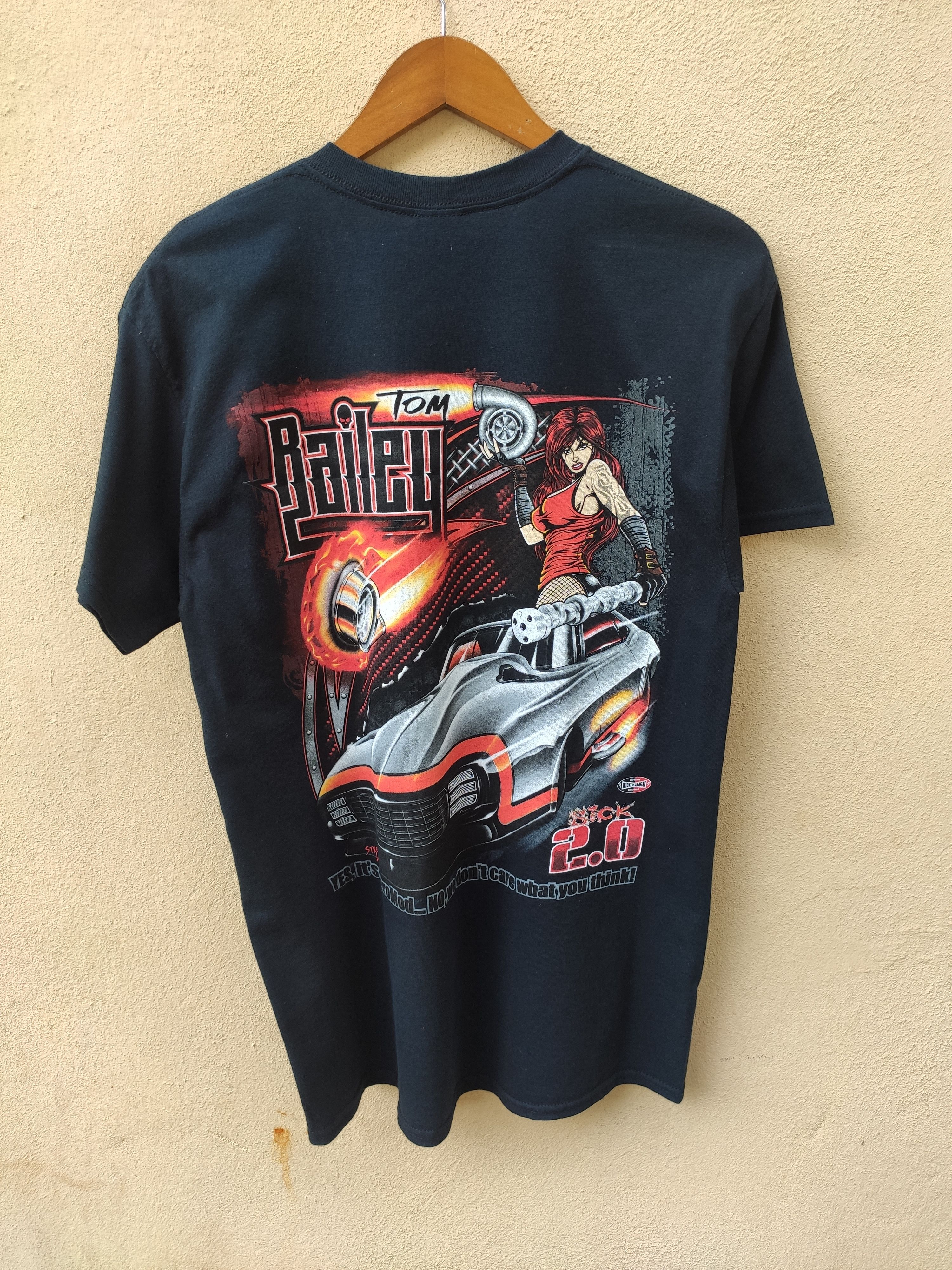 Vintage Tom Bailey t shirt Street Legal Sick 2.0 tees Size US M / EU 48-50 / 2 - 2 Thumbnail
