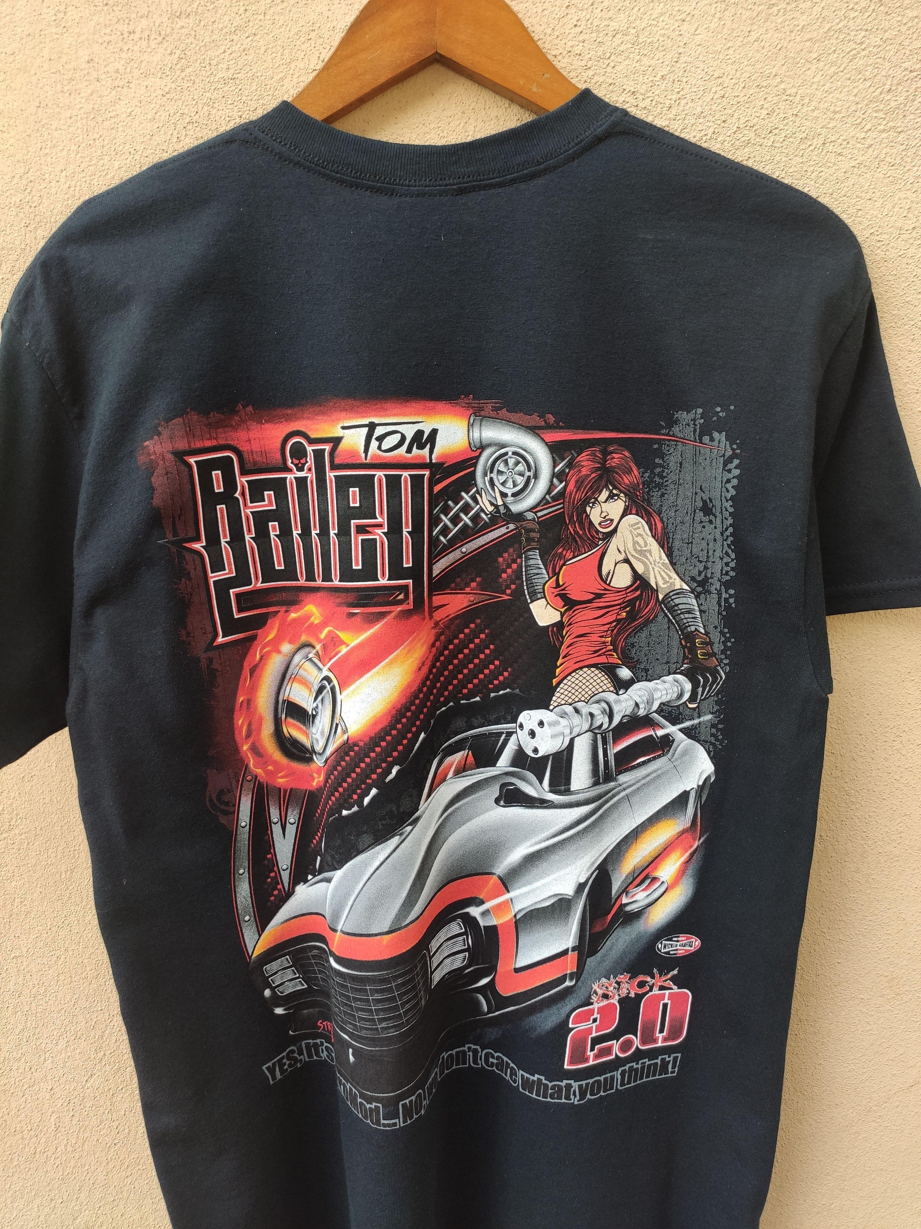 Vintage Tom Bailey t shirt Street Legal Sick 2.0 tees Size US M / EU 48-50 / 2 - 1 Thumbnail