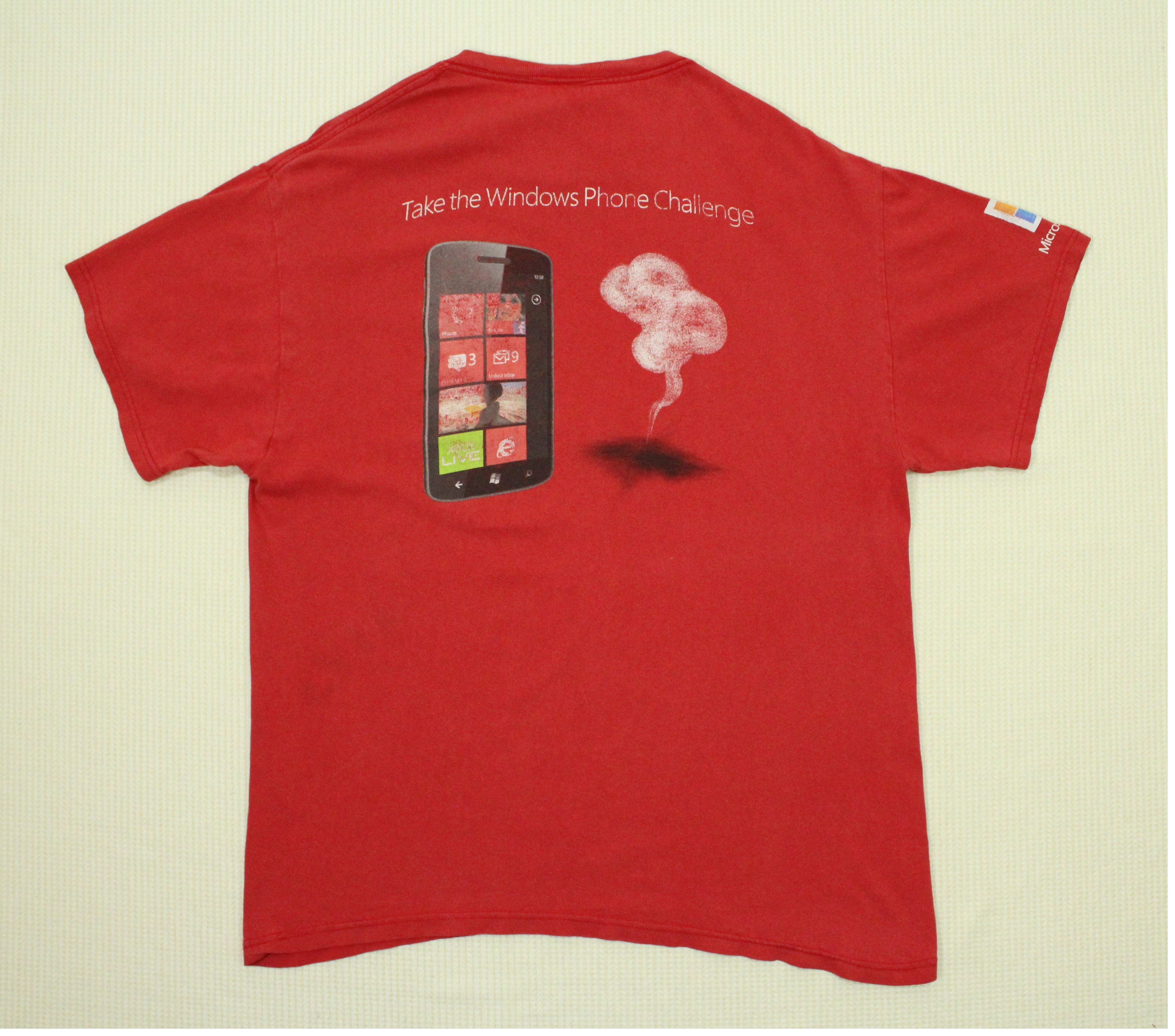 Vintage Vintage MICROSOFT T Shirt Distressed Thrashed ERD Size US L / EU 52-54 / 3 - 2 Thumbnail