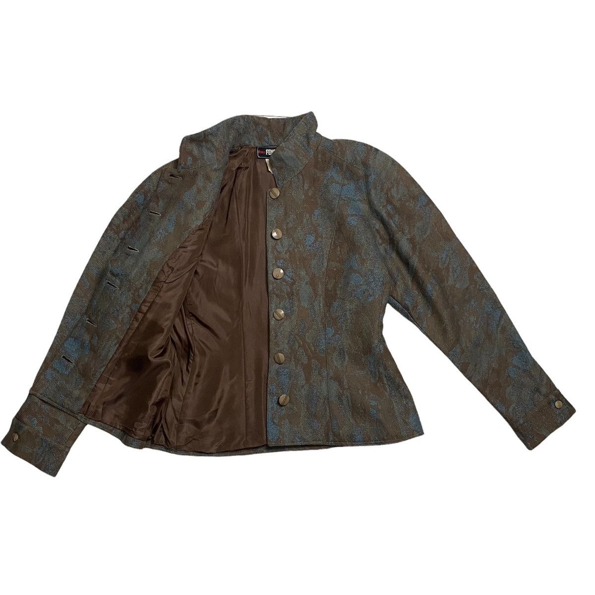 Fendi Fendi 365 vintage 70s button up wool woolle jacket Size M / US 6-8 / IT 42-44 - 6 Thumbnail