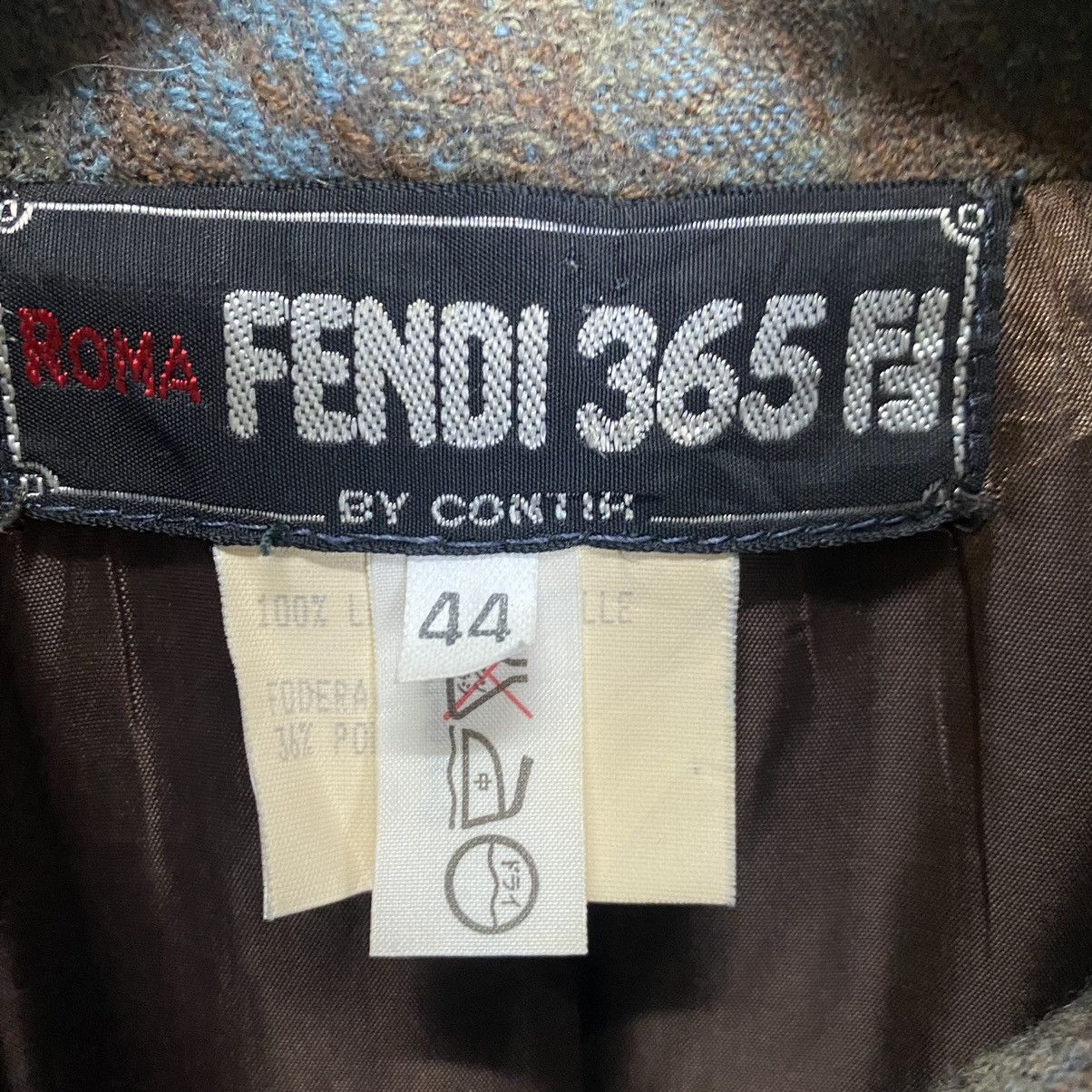 Fendi Fendi 365 vintage 70s button up wool woolle jacket Size M / US 6-8 / IT 42-44 - 10 Thumbnail
