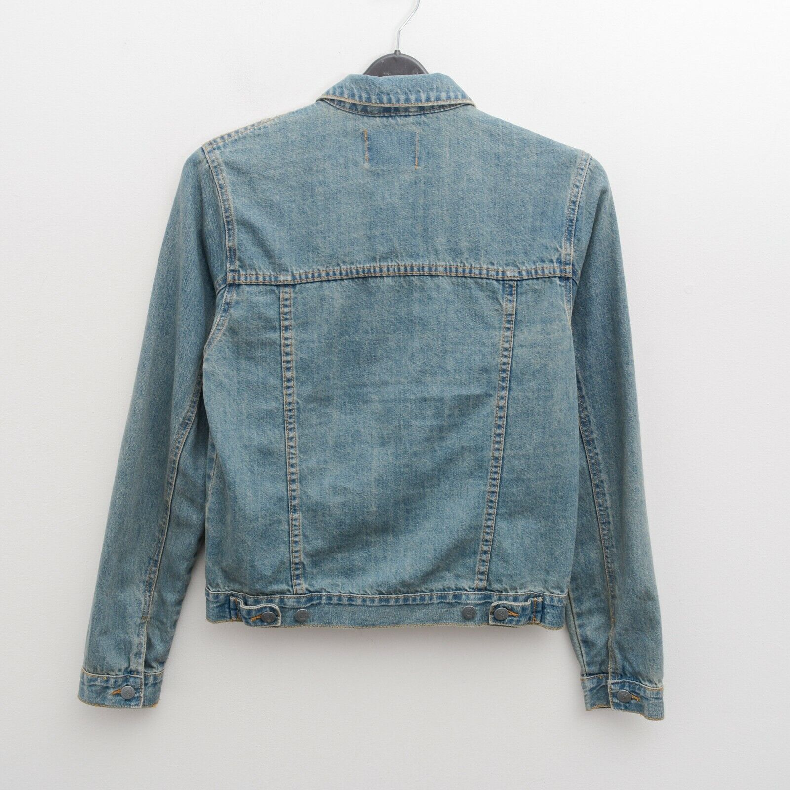 Cheap Monday Tobias Jean Jacket Denim Cotton Blue Blazer Top Coat Size S / US 4 / IT 40 - 5 Thumbnail