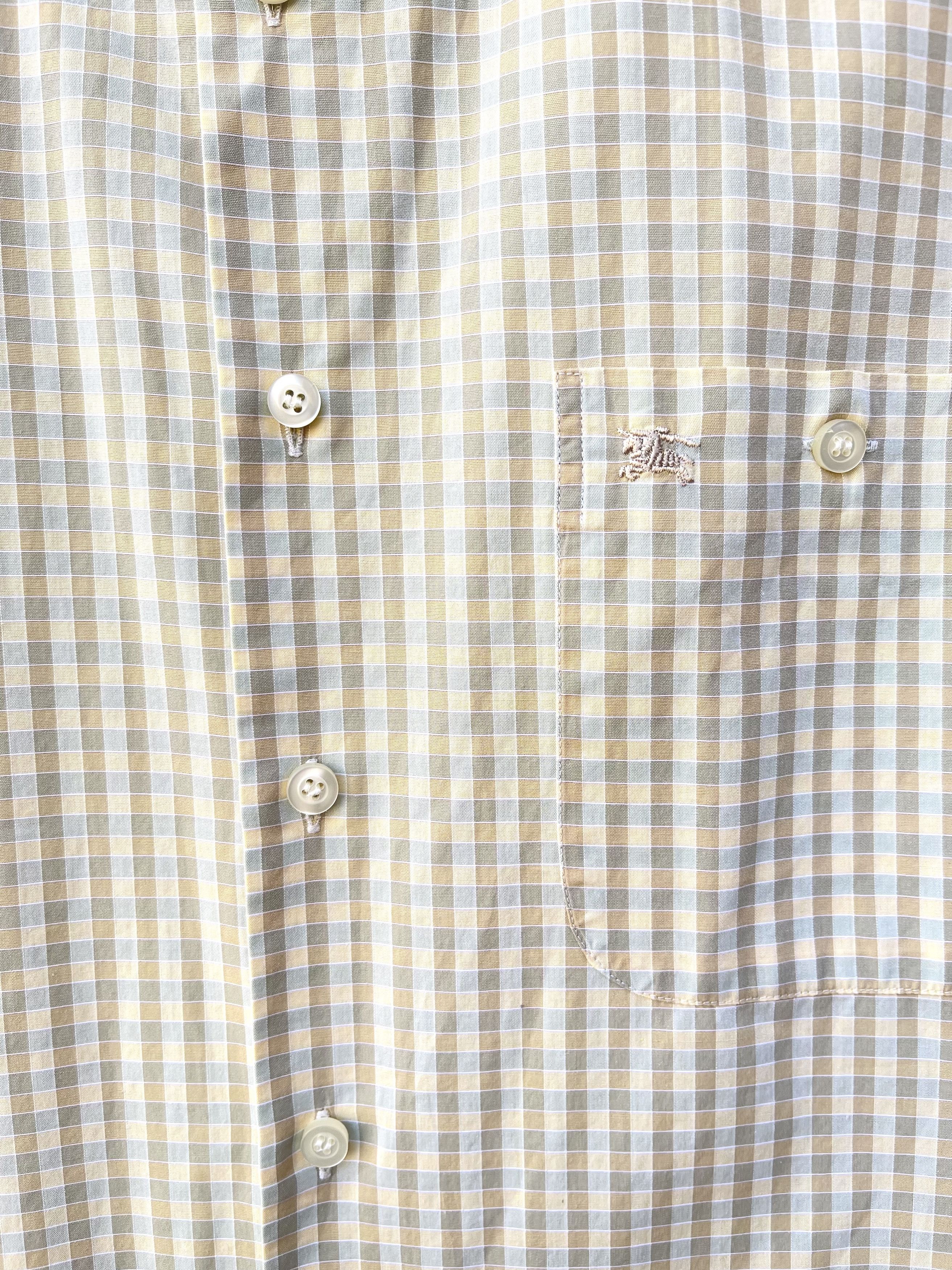 Burberry 🔥plaid checkered Burberry summer shirt tshirt true size xxl Size US XXL / EU 58 / 5 - 4 Thumbnail
