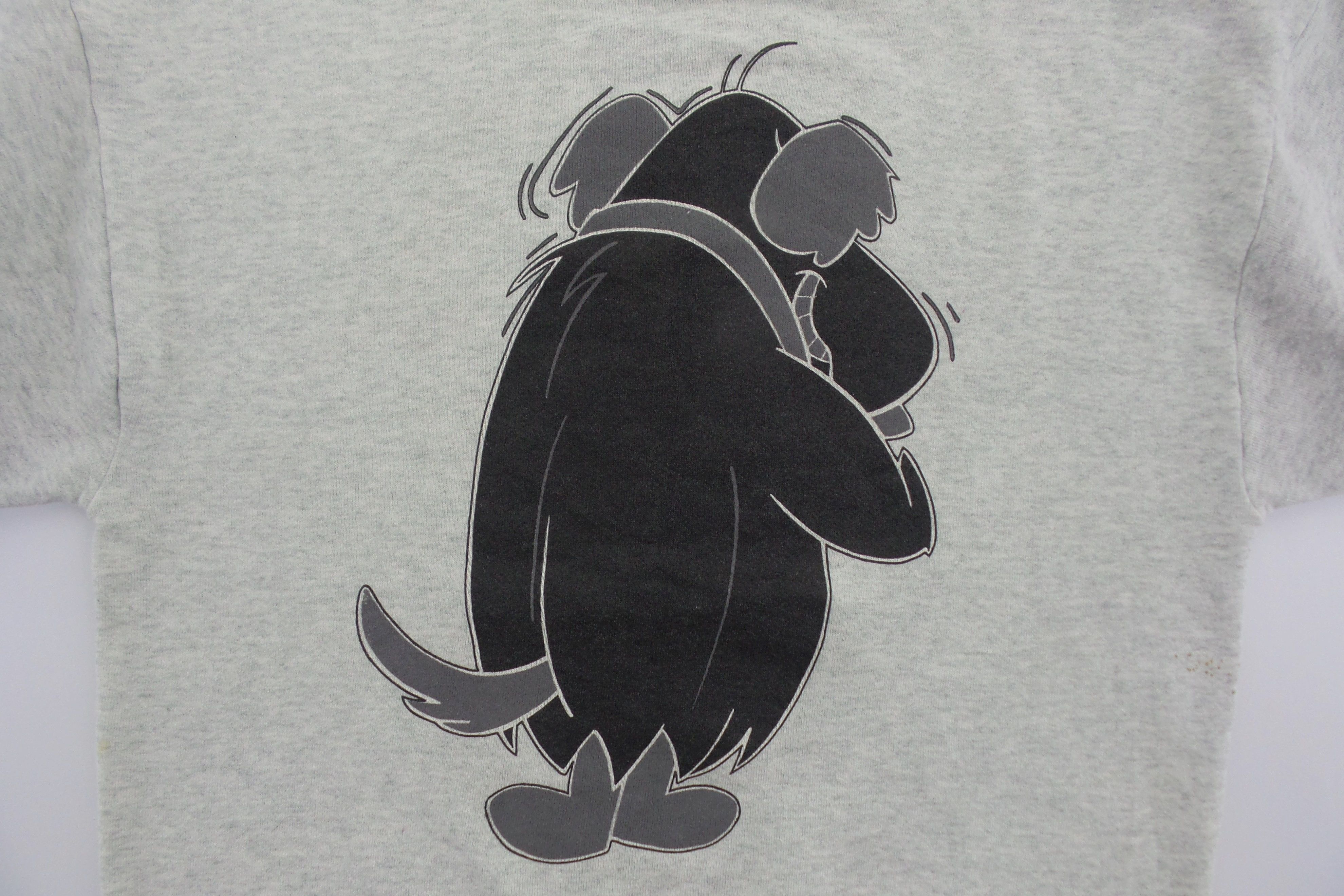 Cartoon Network × Vintage VINTAGE 90s Wild Oats 'Wacky Races - Muttley' Sweatshirts Size US L / EU 52-54 / 3 - 7 Thumbnail