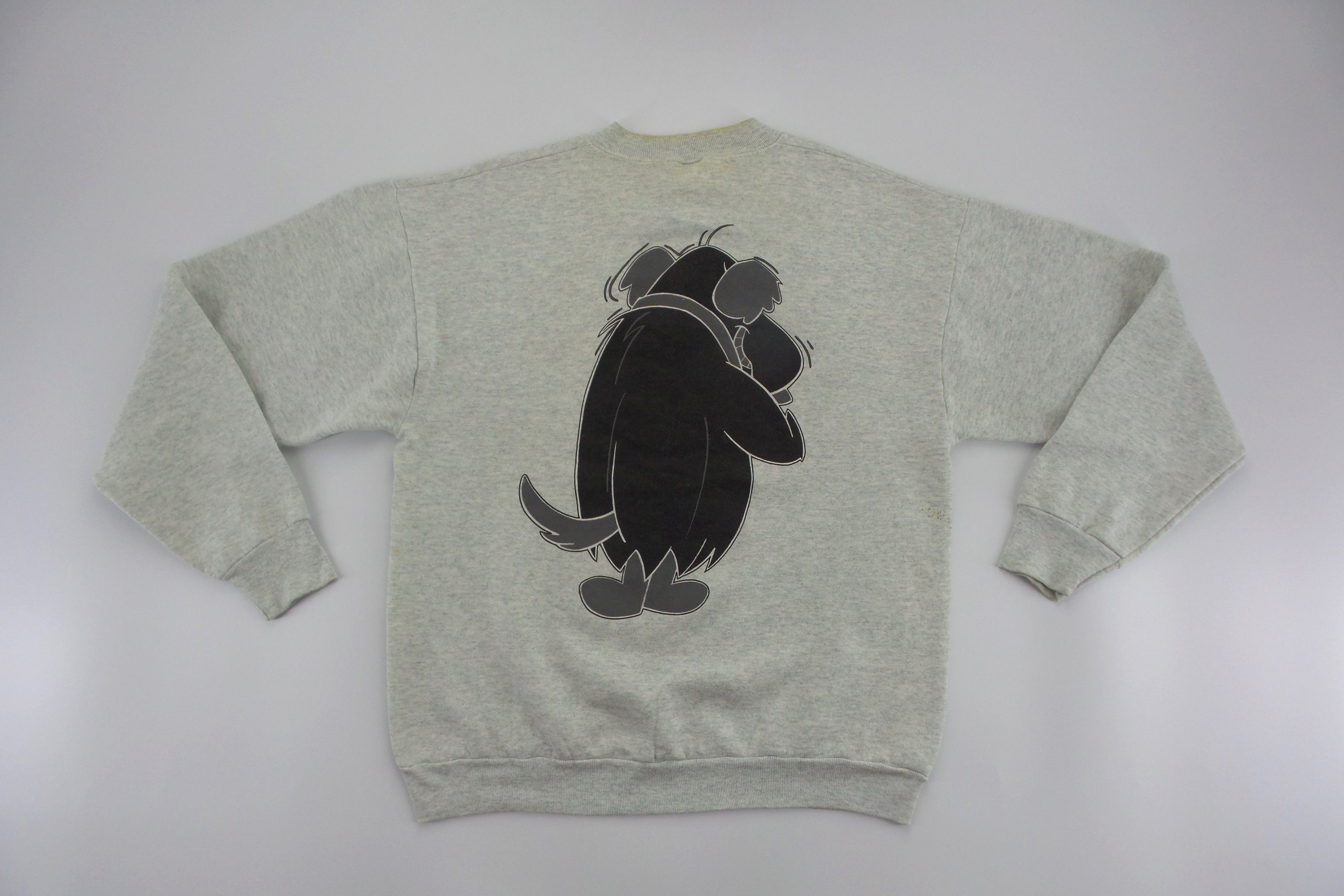Cartoon Network × Vintage VINTAGE 90s Wild Oats 'Wacky Races - Muttley' Sweatshirts Size US L / EU 52-54 / 3 - 6 Thumbnail
