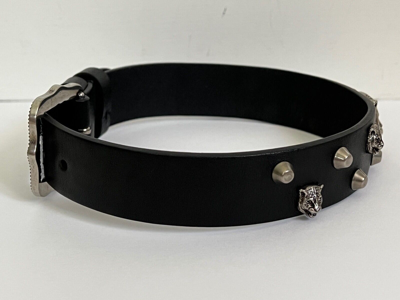 Gucci Choker Necklace in Silver & Black Size ONE SIZE - 8 Thumbnail