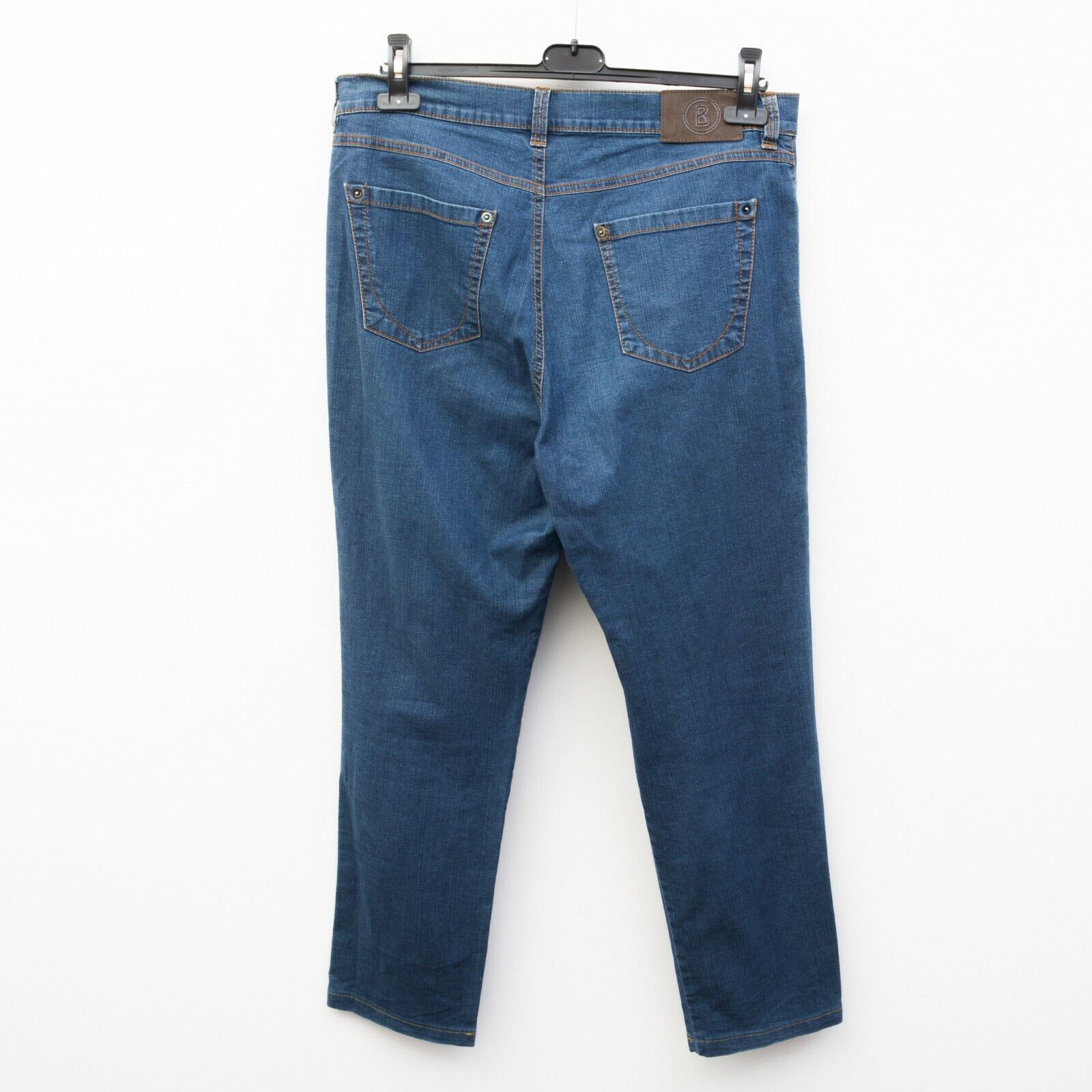 Bogner Jeans UK 16 Stretch Straight Regular EU 42 DE Denim Pants Size 35" - 6 Thumbnail