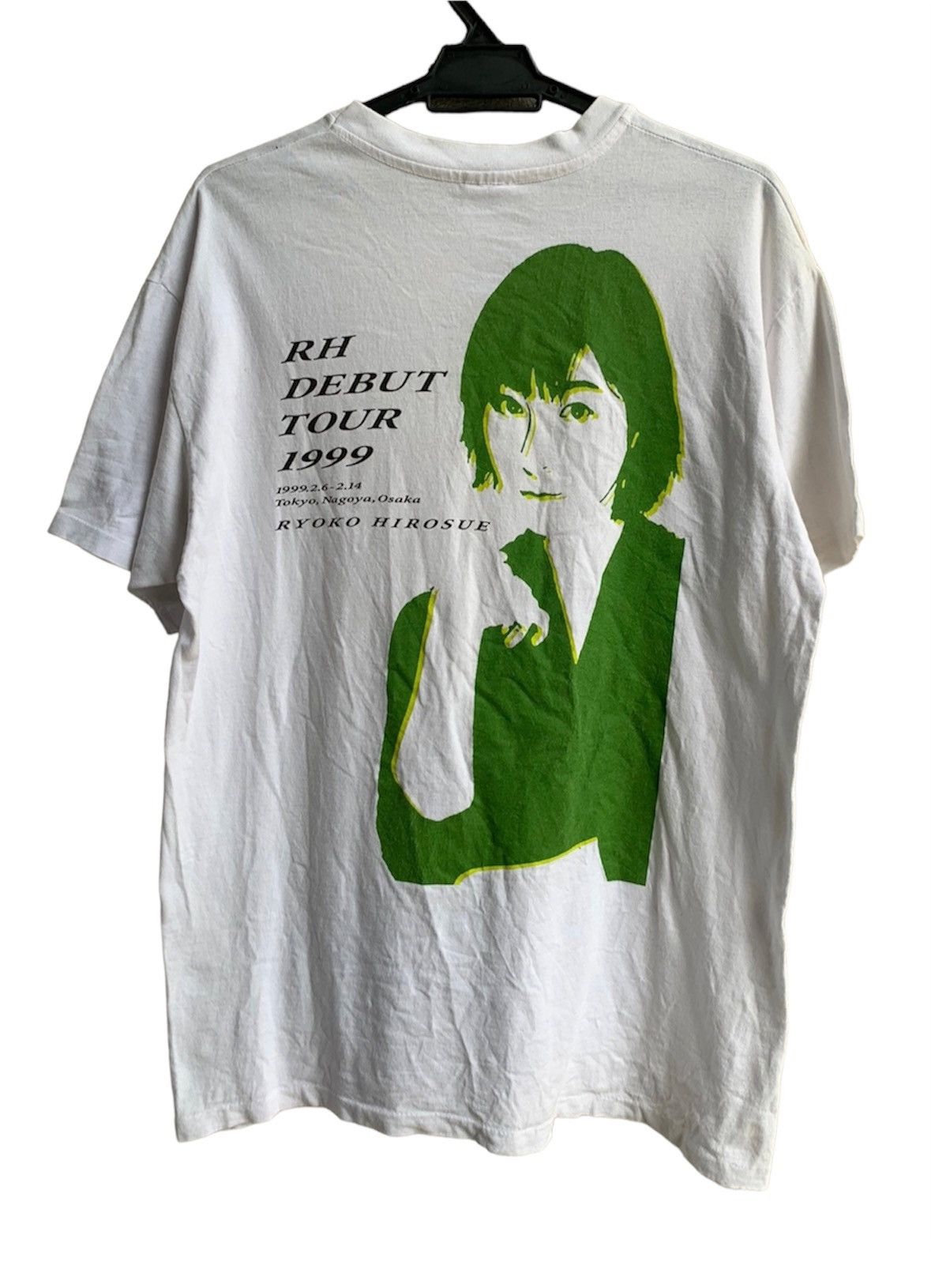 Vintage VINTAGE RARE 90s RYOKO HIROSUE DEBUT TOUR JAPAN BAND TEES Grailed