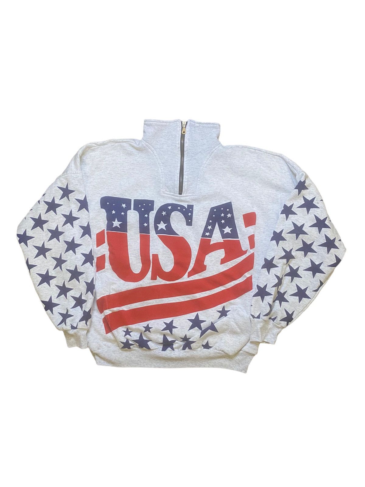 Vintage Vintage USA Sweater Size US L / EU 52-54 / 3 - 1 Thumbnail