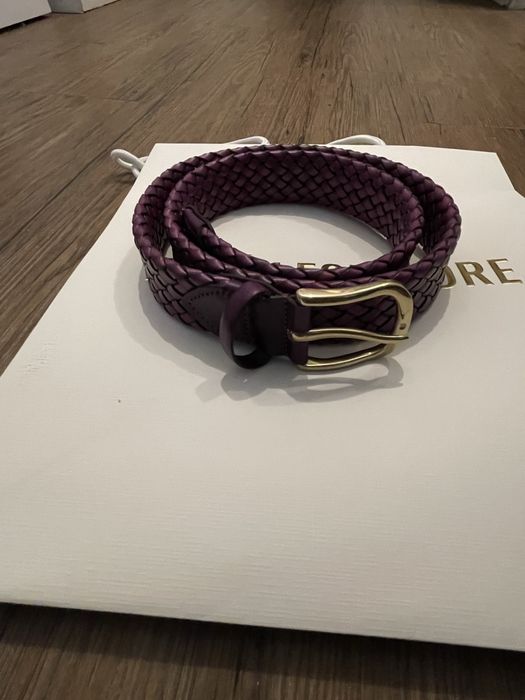 Multi-Color Braided Leather Belt – Aimé Leon Dore