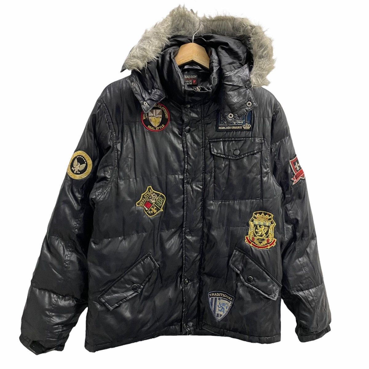 Hysteric Glamour × Japanese Brand 💥 BAD BOY PUFFER HOODIE WINTER JACKET Size US M / EU 48-50 / 2 - 2 Thumbnail