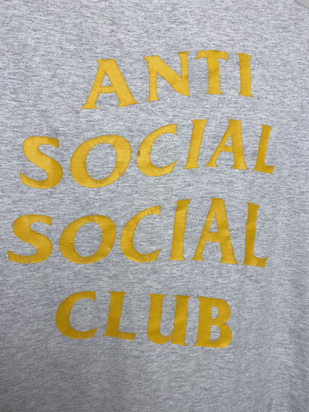Anti Social Social Club Anti Social Social Club grey Tee yellow logo Size US M / EU 48-50 / 2 - 2 Thumbnail
