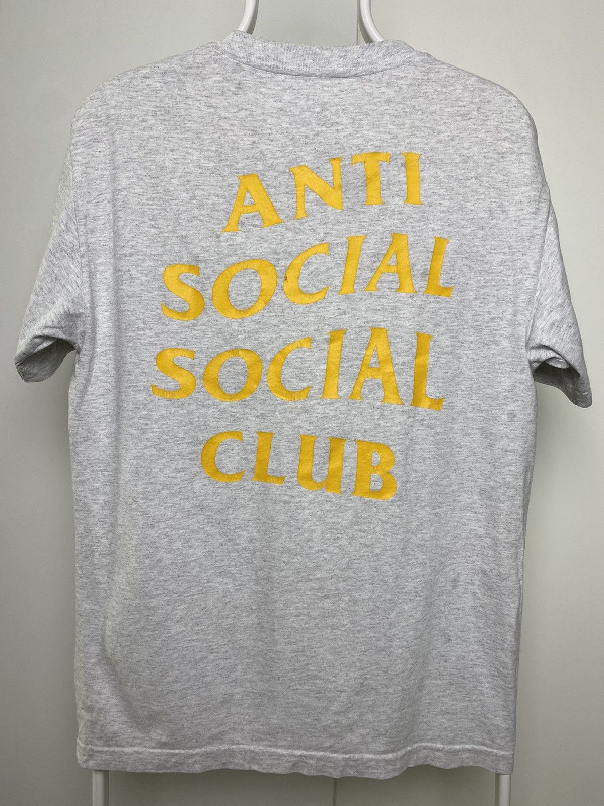 Anti Social Social Club Anti Social Social Club grey Tee yellow logo Size US M / EU 48-50 / 2 - 1 Thumbnail