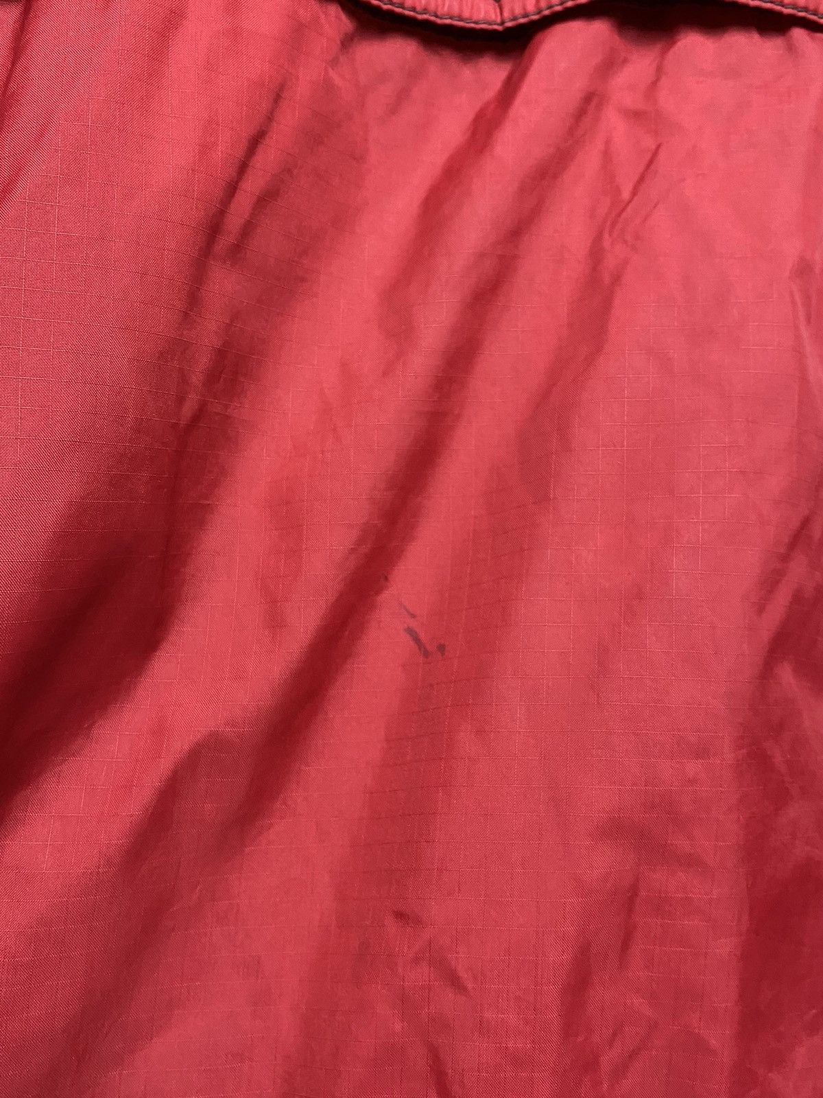 Nike × Vintage 80s Nike vintage anorak jacket red big logo Size US L / EU 52-54 / 3 - 4 Thumbnail