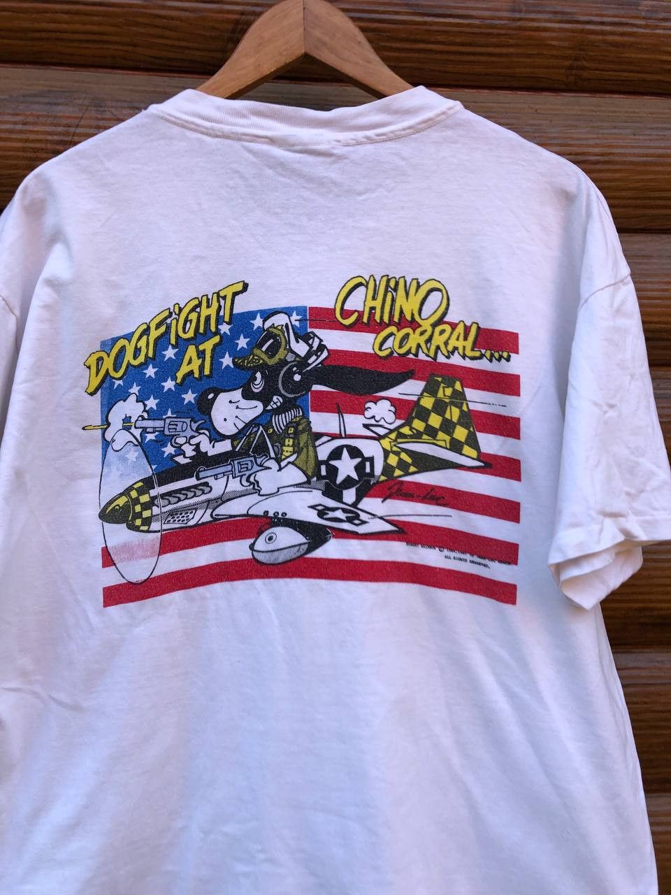 Hanes Vintage Planes of Fame tee Size US XL / EU 56 / 4 - 3 Thumbnail
