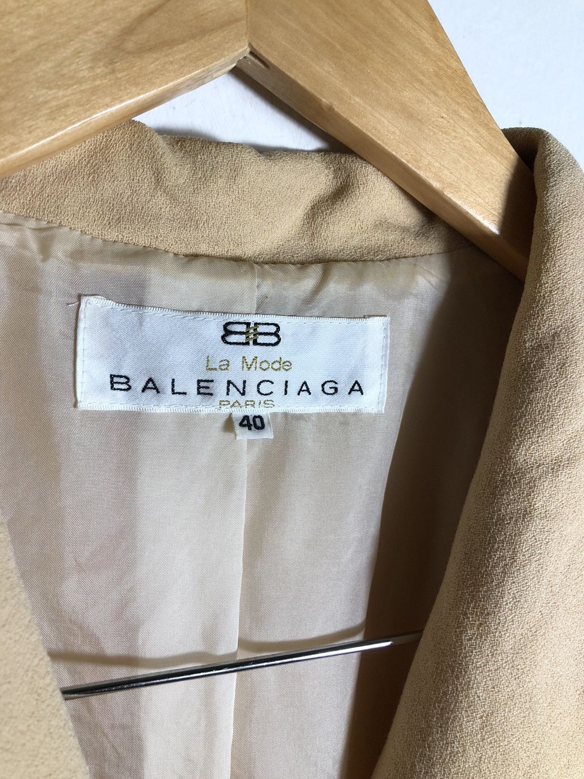 Balenciaga × Designer × Vintage Vintage Balenciaga button coat Size S / US 4 / IT 40 - 5 Thumbnail