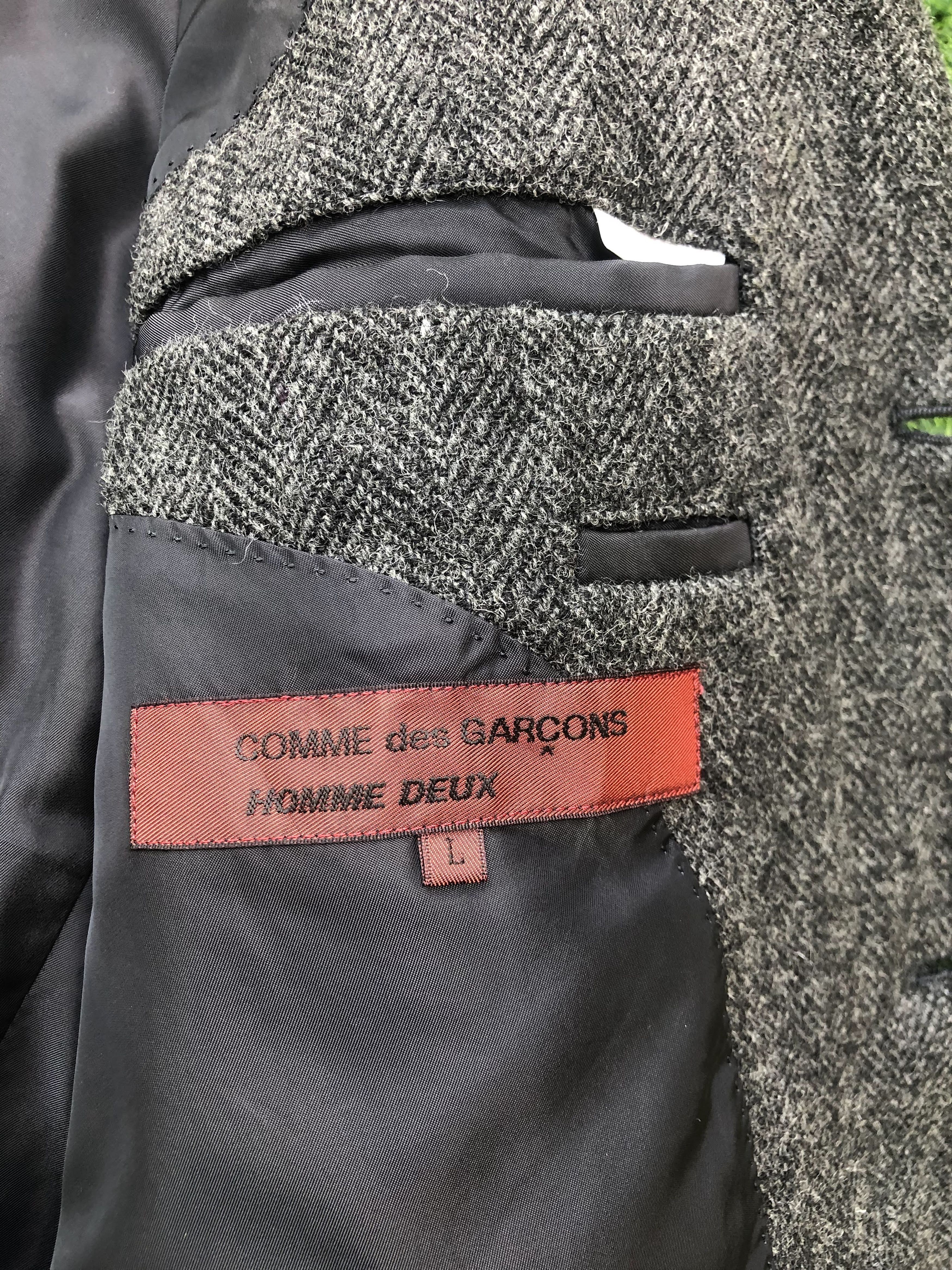 Comme des Garcons Comme des Garcons Wool Blazer Coat (C007) Size US L / EU 52-54 / 3 - 7 Thumbnail