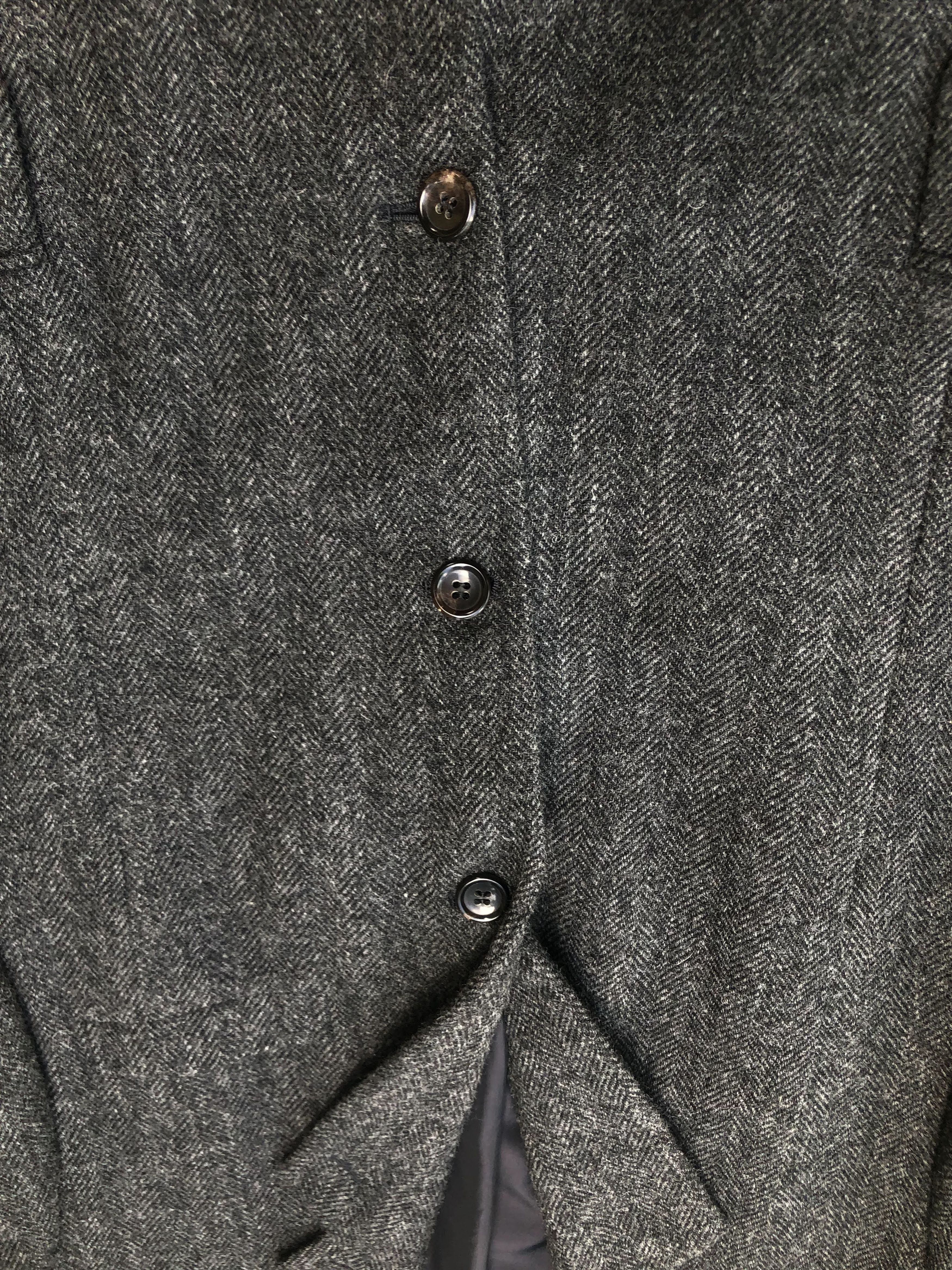Comme des Garcons Comme des Garcons Wool Blazer Coat (C007) Size US L / EU 52-54 / 3 - 4 Thumbnail